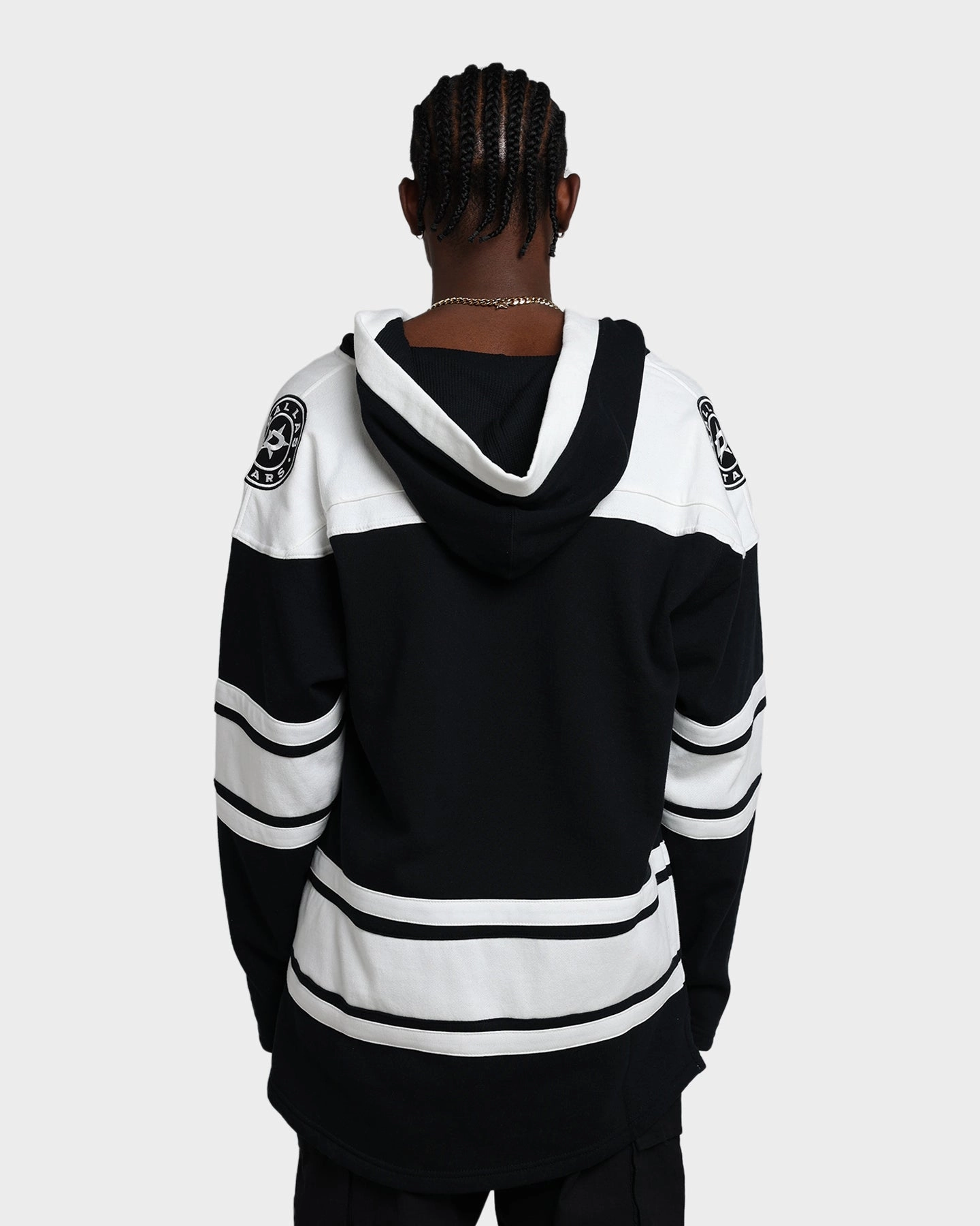 Fashionable 47 Brand Dallas Stars Superior Lacer Hoodie Jet Black