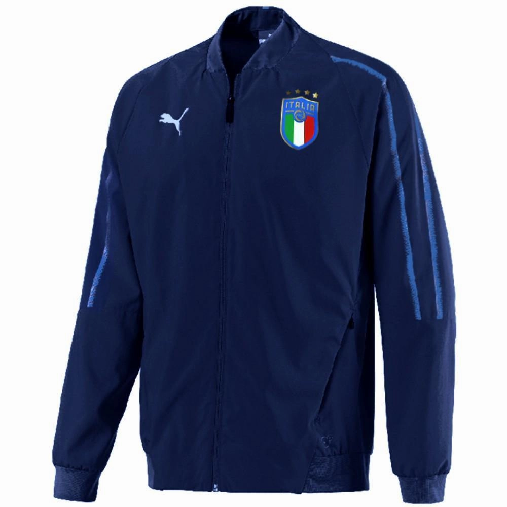 Italy national team presentation Soccer tracksuit 2018/19 - Puma TearResistant Fabric