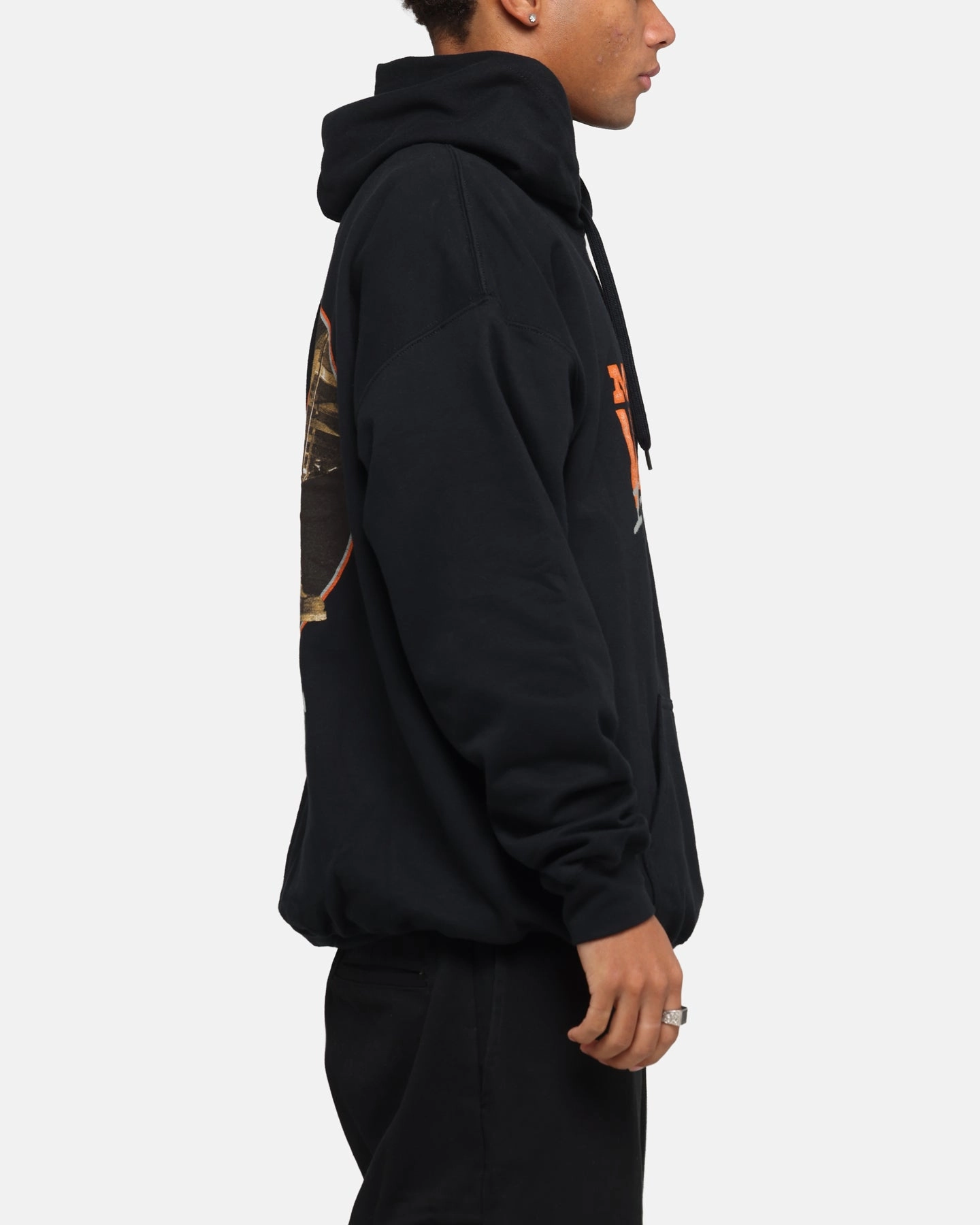 Morgan Wallen Morgan Tennessee Hoodie Black Street Edge Reflective accents