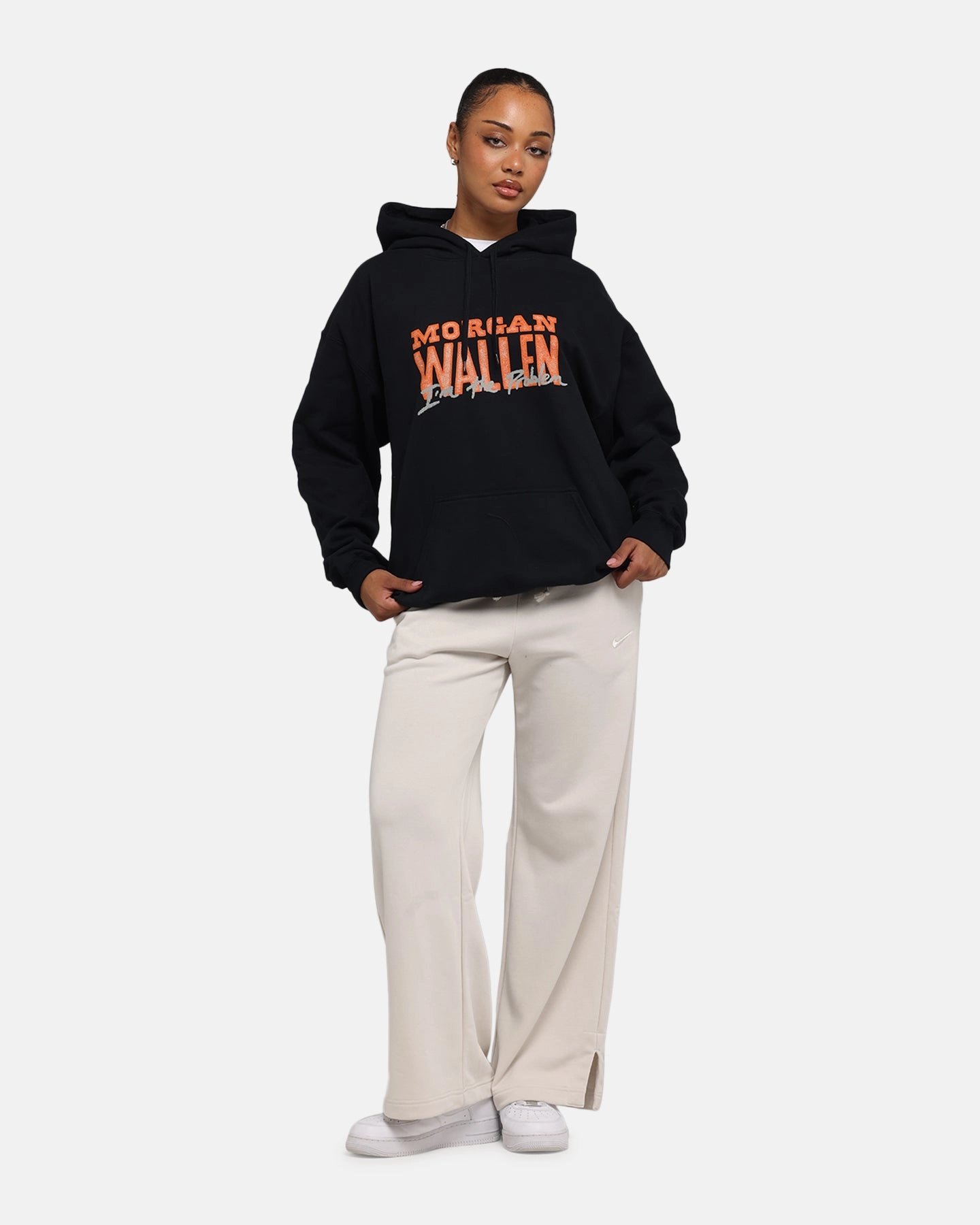 Morgan Wallen Morgan Tennessee Hoodie Black Gamer Aesthetic Skiing wear