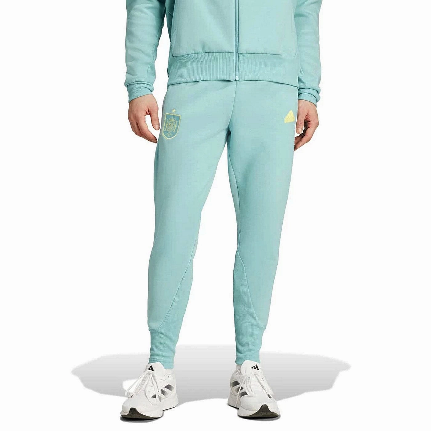 Chic Warm weather clothing Spain Casual Travel hooded presentation tracksuit 2024/25 - Adidas