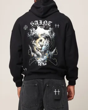 Saint Morta Year Of The Dragon Hoodie Black Practical Jacket Flexible Shield