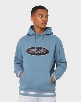 Palace Oval Hoodie Airforce Blue Fitness