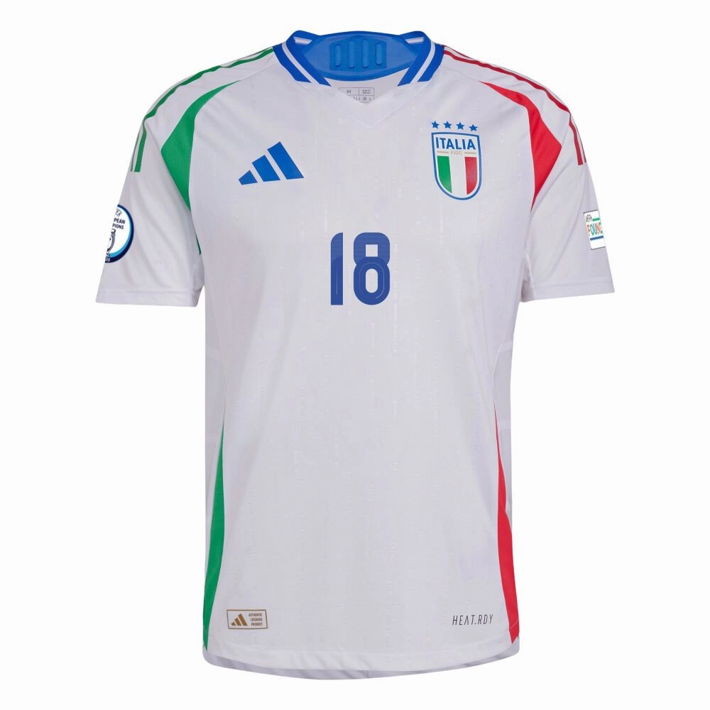 Italy Away Jersey 2024 Authentic Unisex Apparel