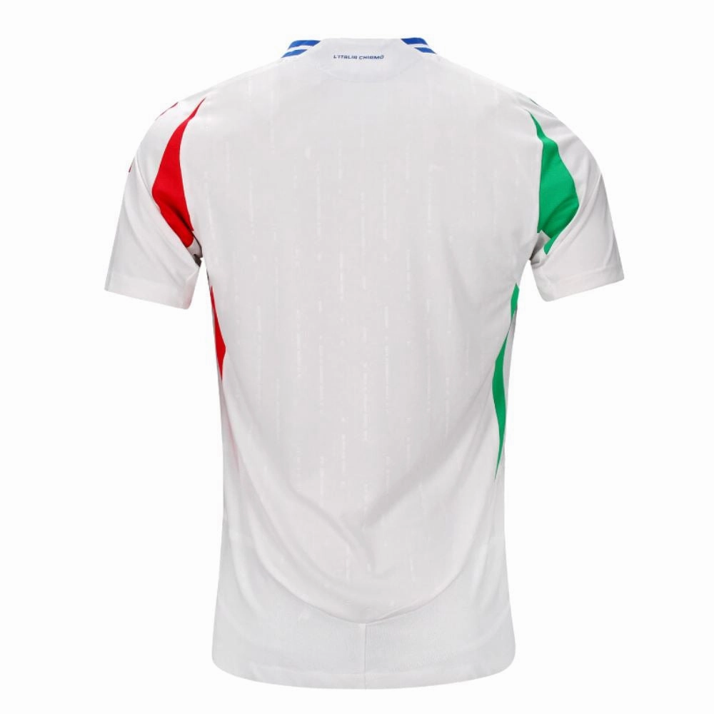 Flexible Drop Shoulder Cut Stretch Flex Panels Italy Away Jersey 2024 Authentic