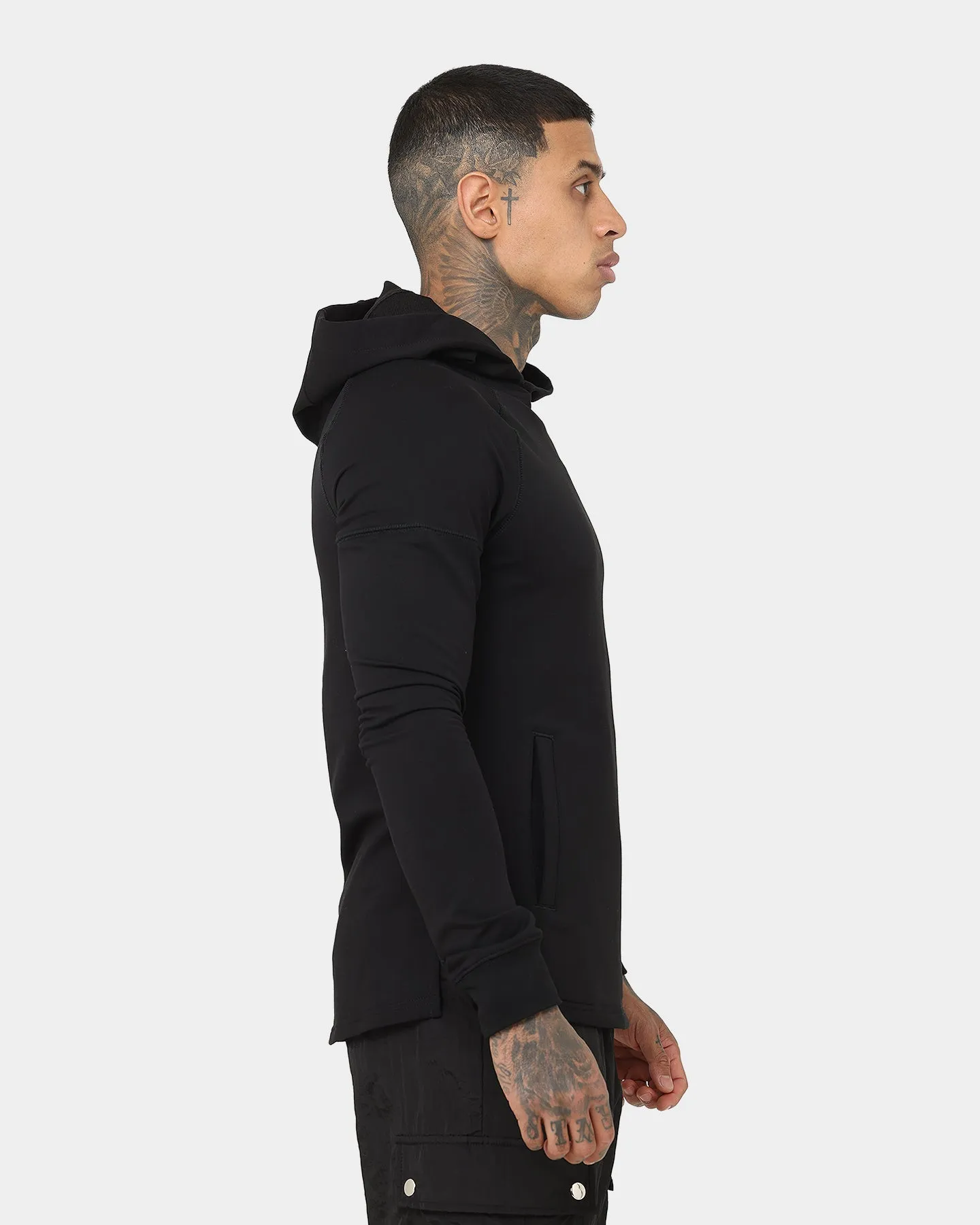 Recycled Polyester EA Strength Hoodie Black