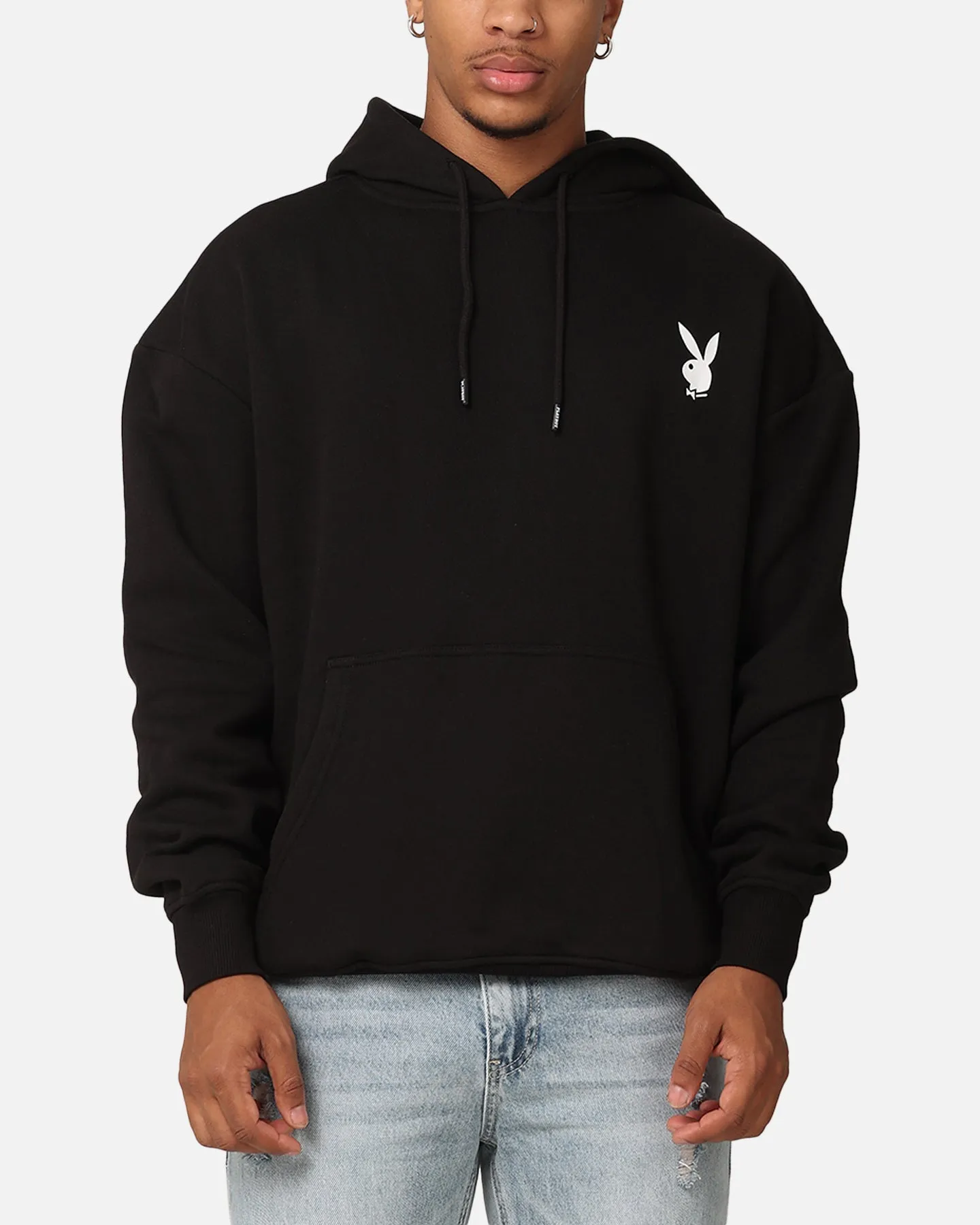 Playboy Lockup Hoodie Black Chic Look