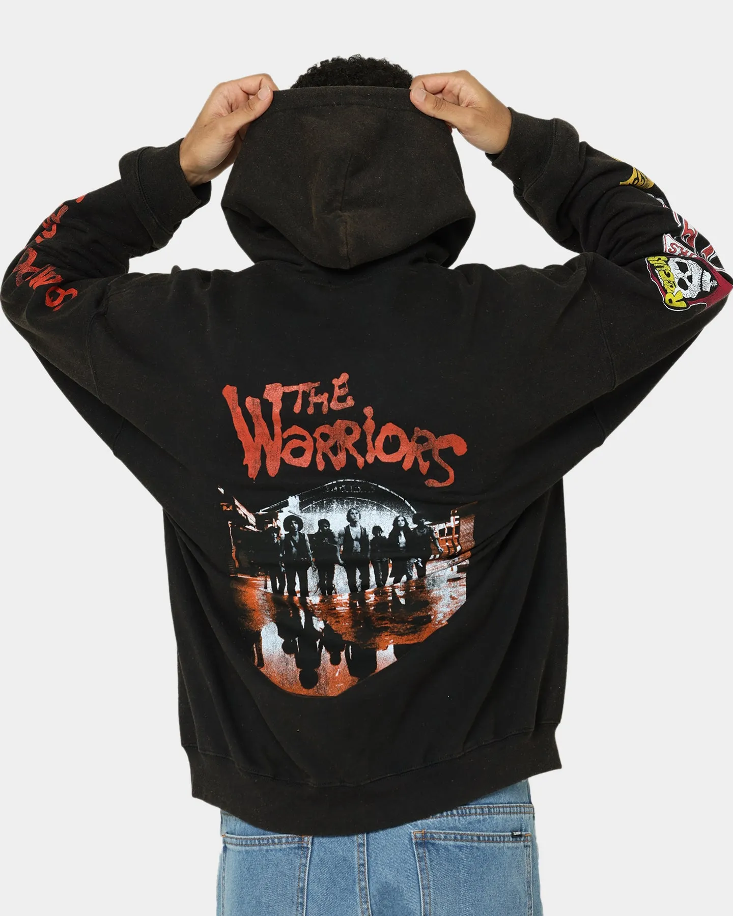 American Thrift X The Warriors The Warriors Vintage Hoodie Black Wash Discuss photographers
