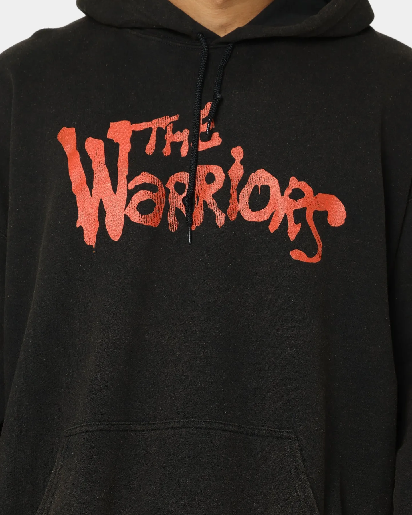 American Thrift X The Warriors The Warriors Vintage Hoodie Black Wash Goal Nightwear