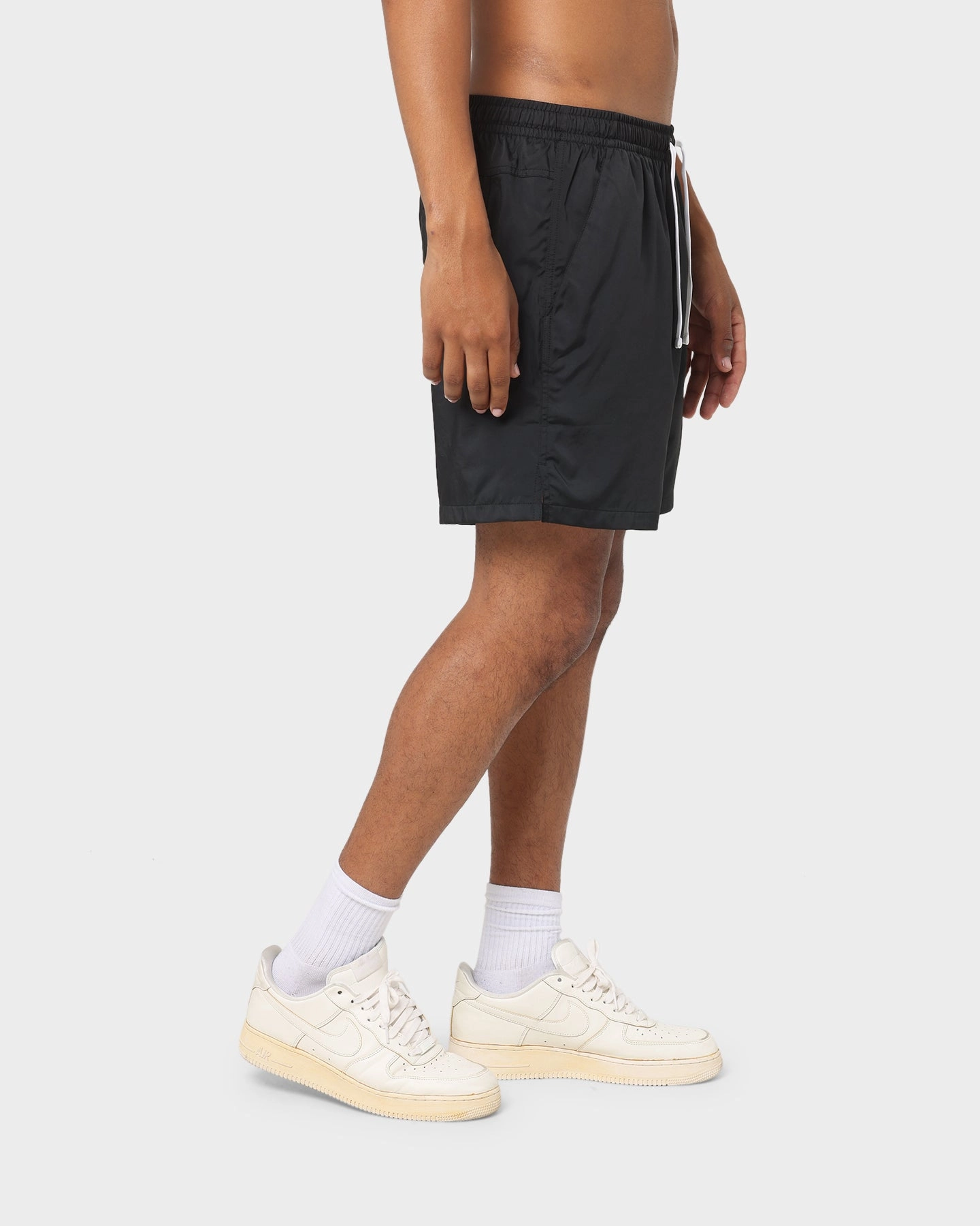 Nike Nike Sportswear Woven Lined Shorts Black/White ReflectiveAccents