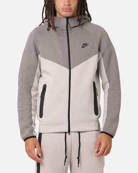 snowboarding Nike Sportswear Tech Fleece Windrunner Full Zip Hoodie Lt Iron Ore/Flat Pewter/Black