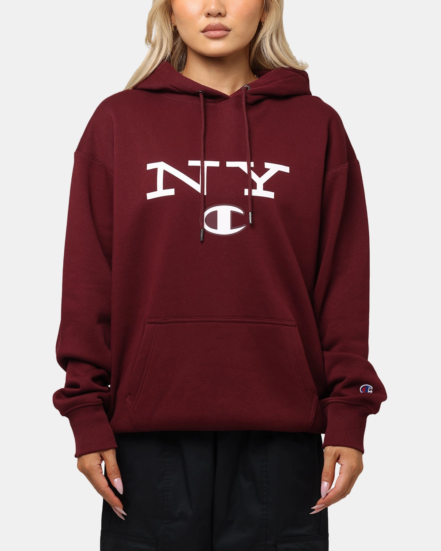 Champion Rochester Graphic Hoodie Red Bright Color