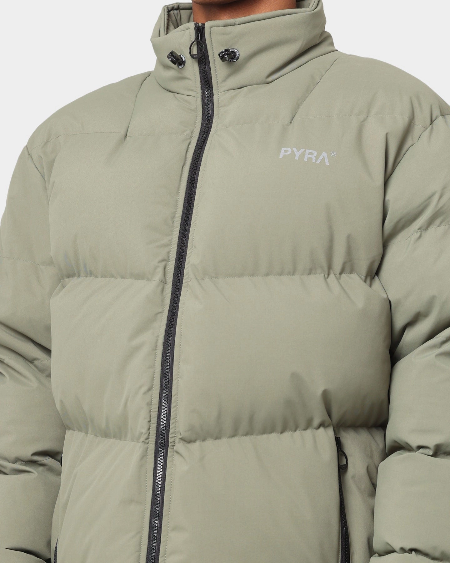 Dry Touch PYRA Padded Puffa Jacket Olive Green