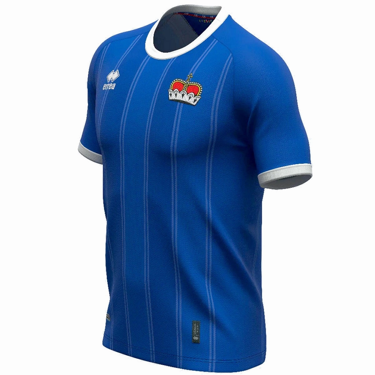 Liechtenstein national team Home Soccer jersey 2024/25 - Errea Allergen-free