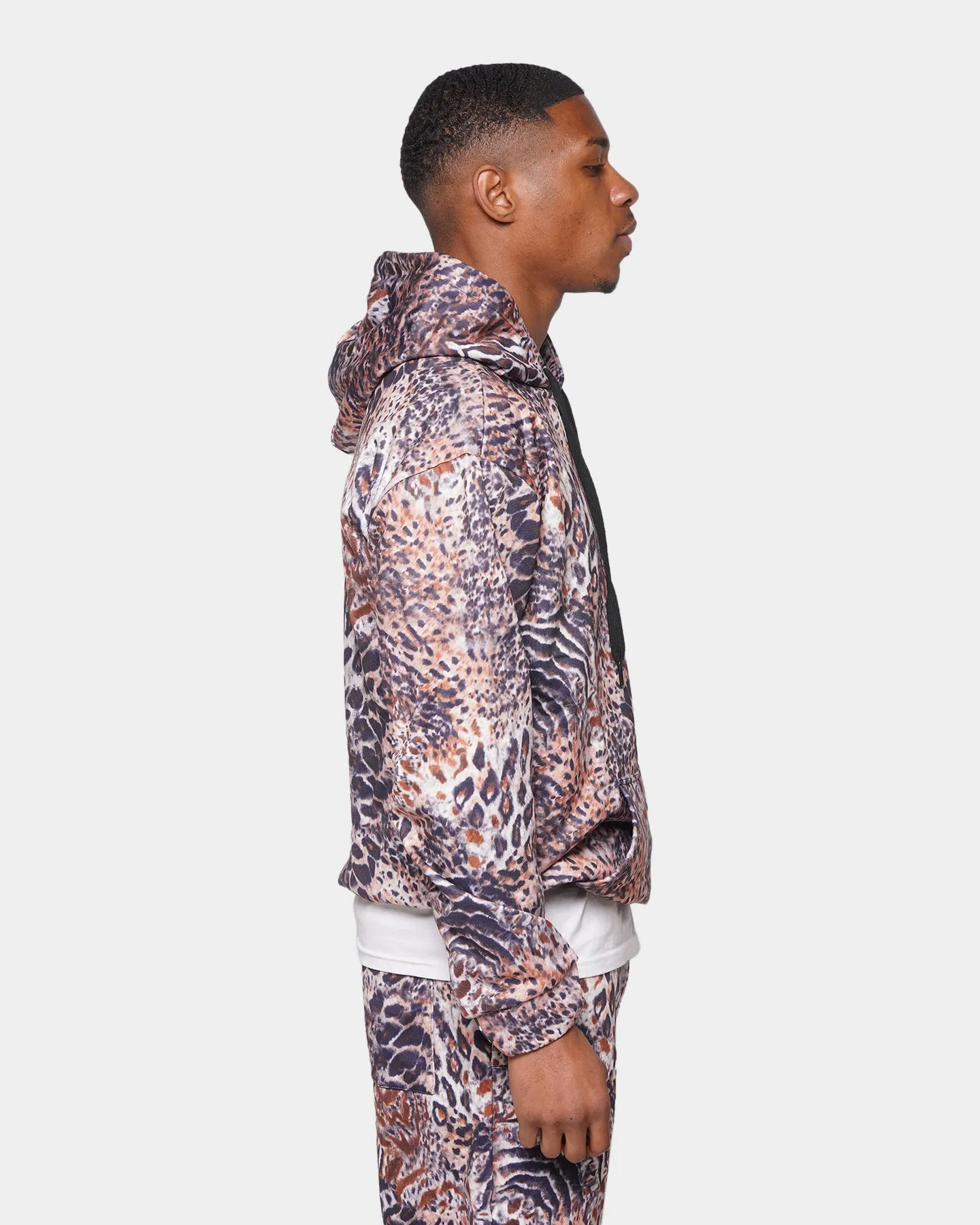 Show XXIII Thayer Cheetah Print Hoodie Cheetah