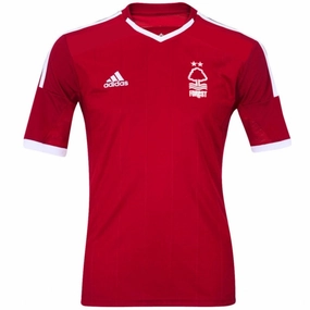 RFID digital Nottingham Forest Home soccer jersey 2014/15 - Adidas