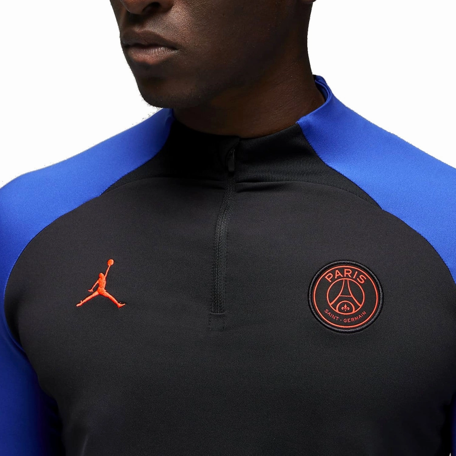 Jordan x PSG black training technical tracksuit 2022/23 - Jordan Wax Muscle Support Technology