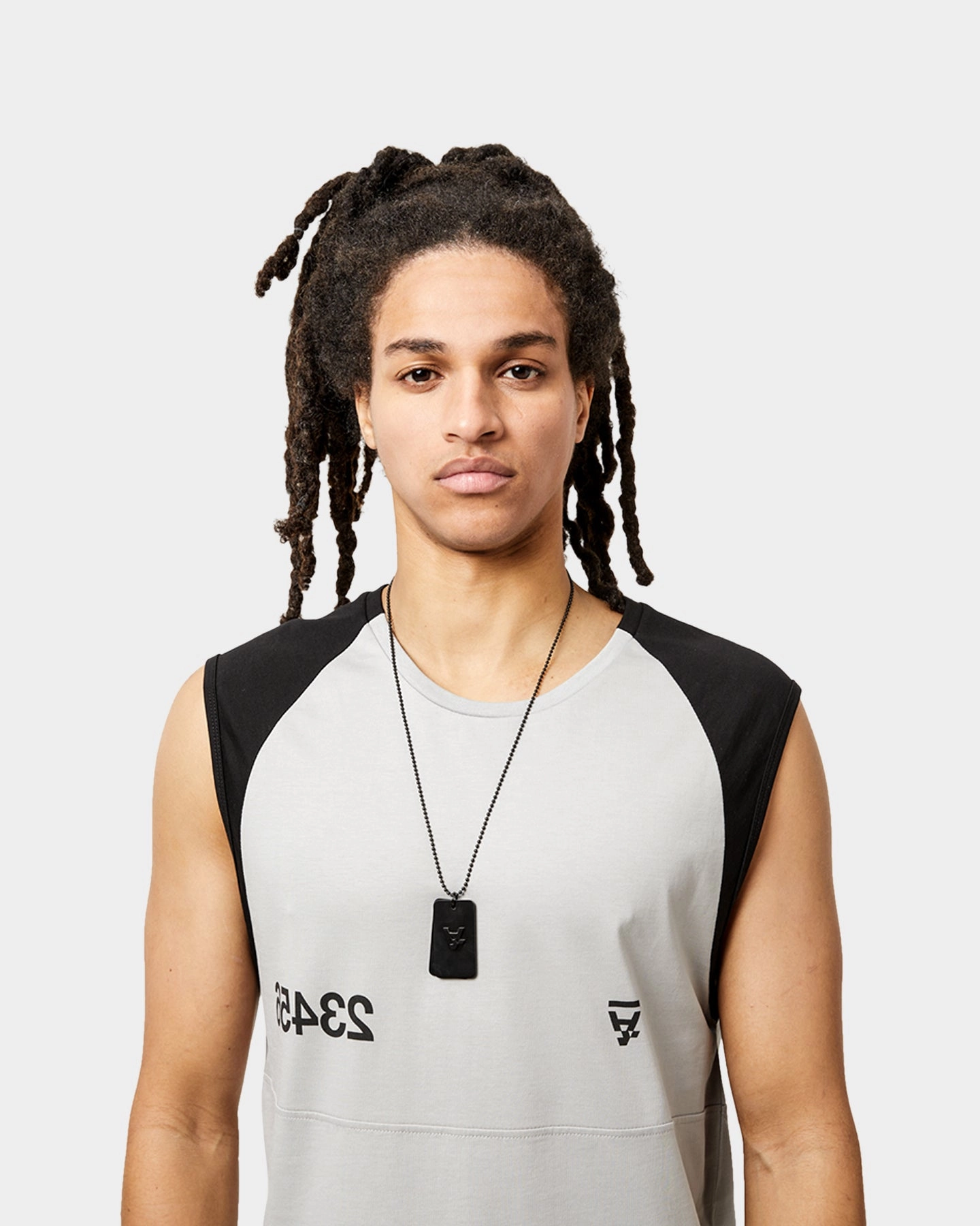 The Anti Order Unknown Singlet Ice Grey/Black Layering Fashion Fashion Layer