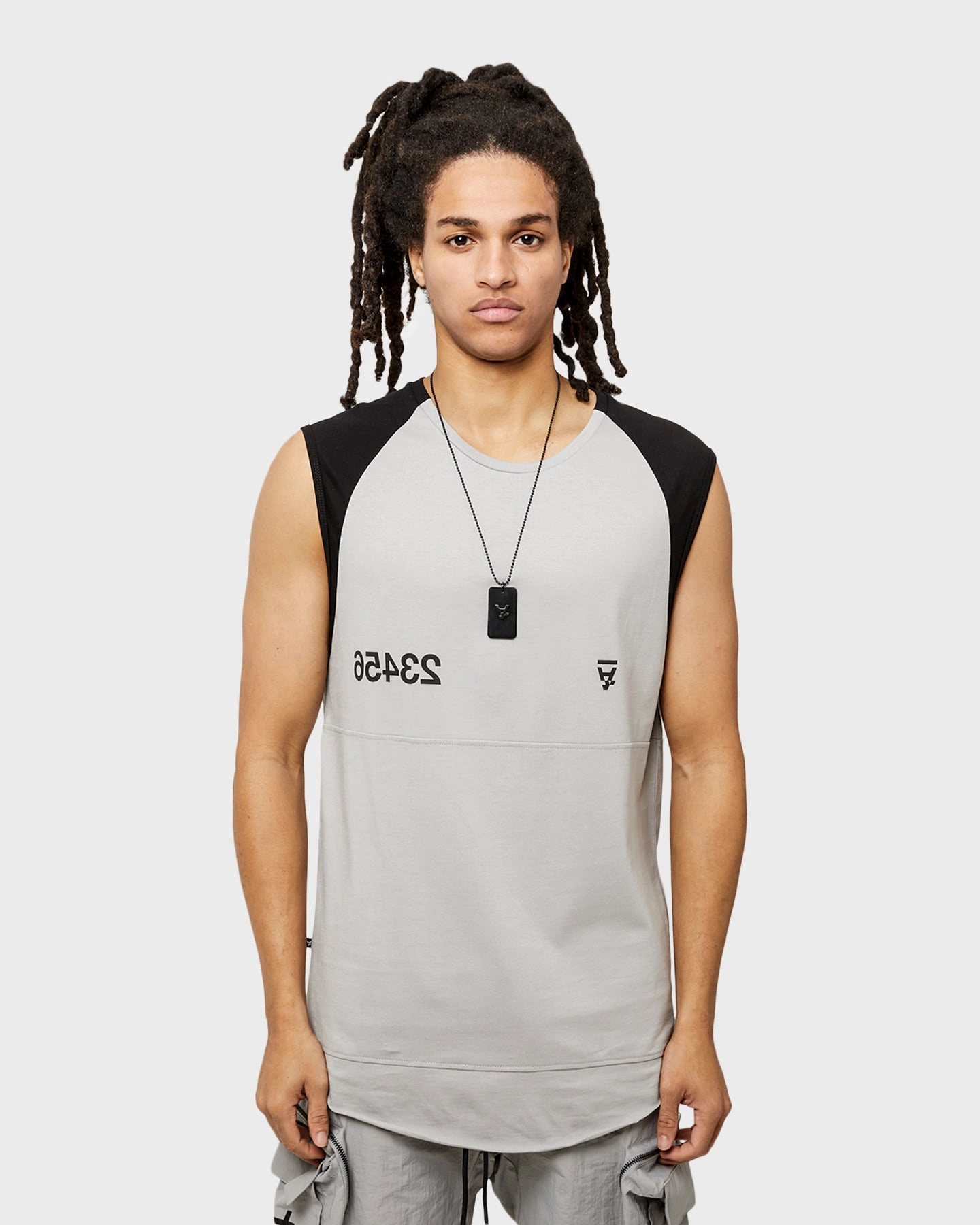 Everyday Comfort Style The Anti Order Unknown Singlet Ice Grey/Black