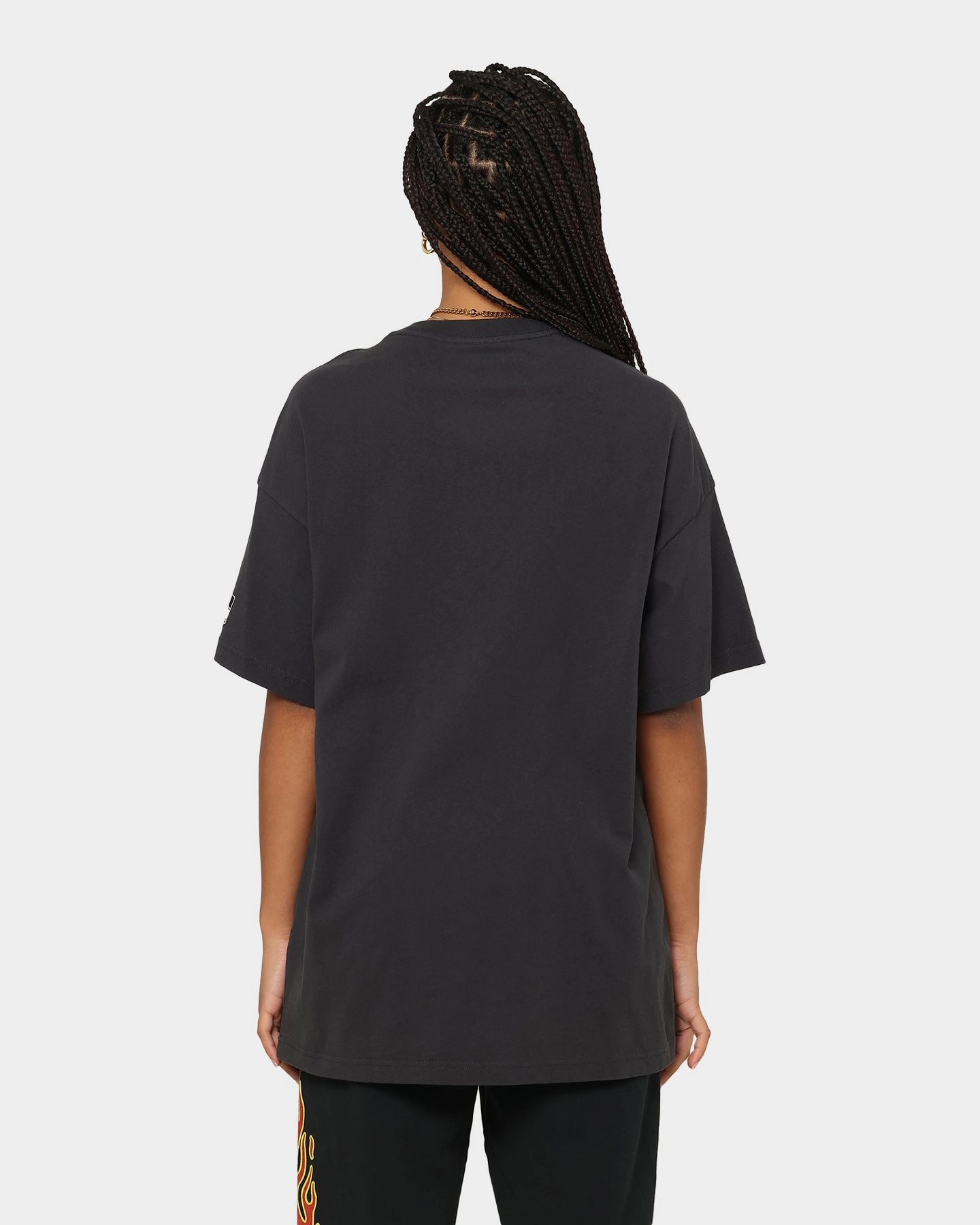 Colorfast Material NASCAR Lightning Cup Series T-Shirt Washed Black