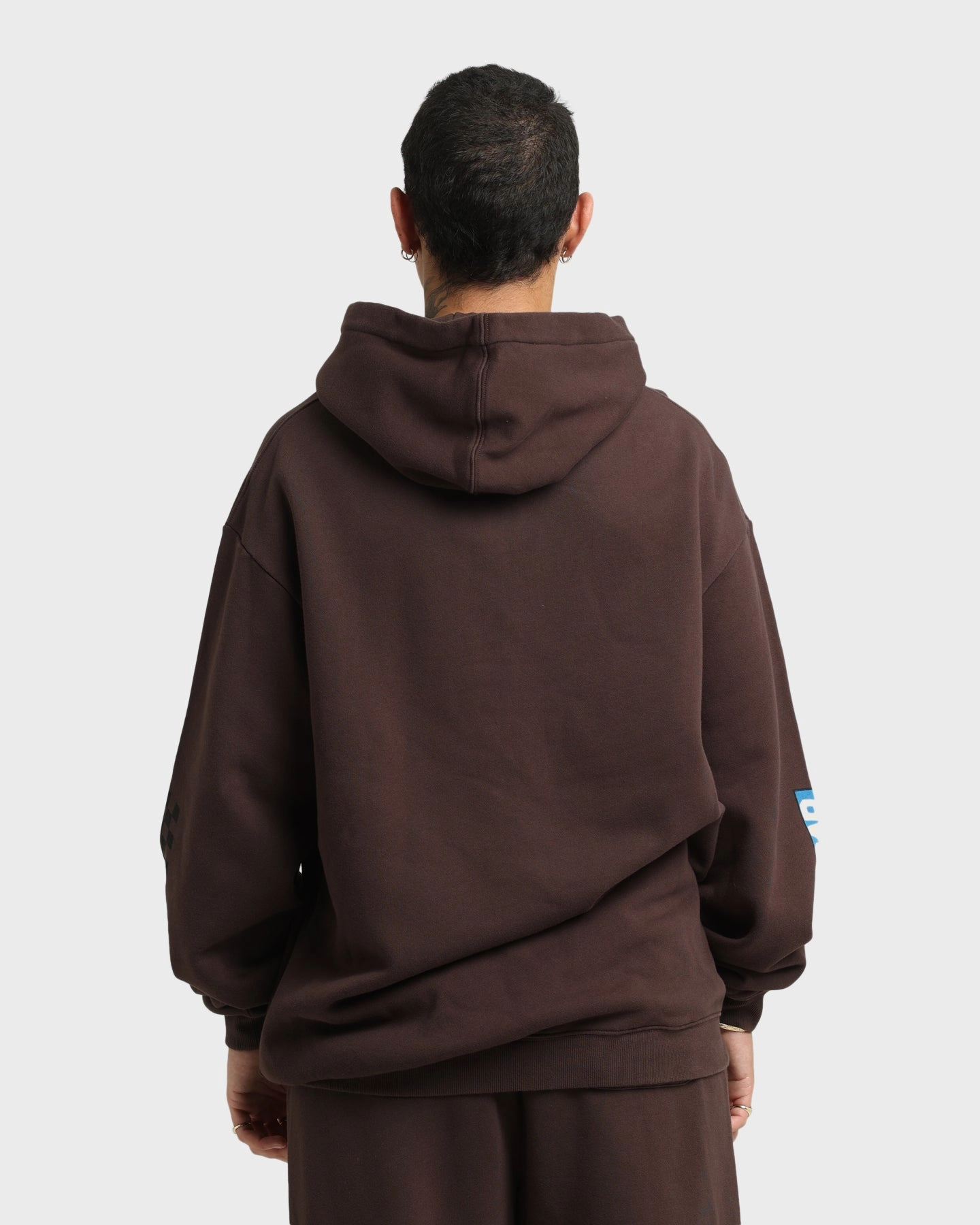 NASCAR NASCAR Racing Hoodie Chocolate Brown Warm Layer Cozy Core