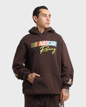 discounted NASCAR NASCAR Racing Hoodie Chocolate Brown