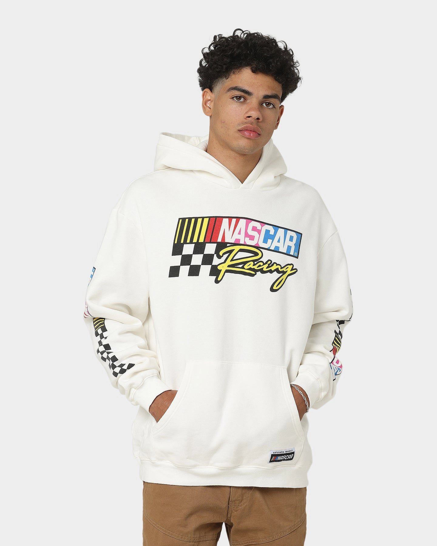 ski holiday NASCAR NASCAR Racing Hoodie Vintage White