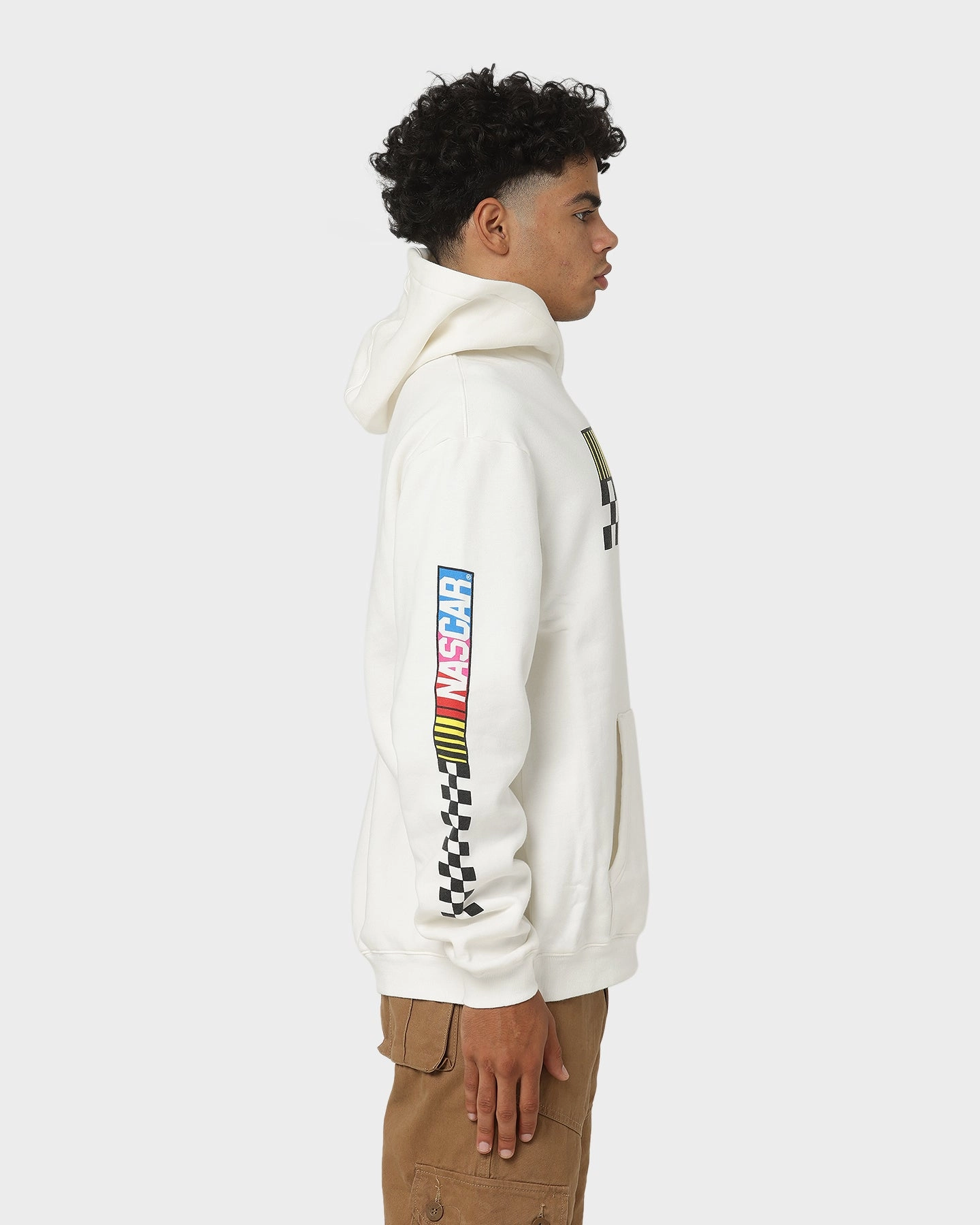 Travel Comfort Hardware NASCAR NASCAR Racing Hoodie Vintage White