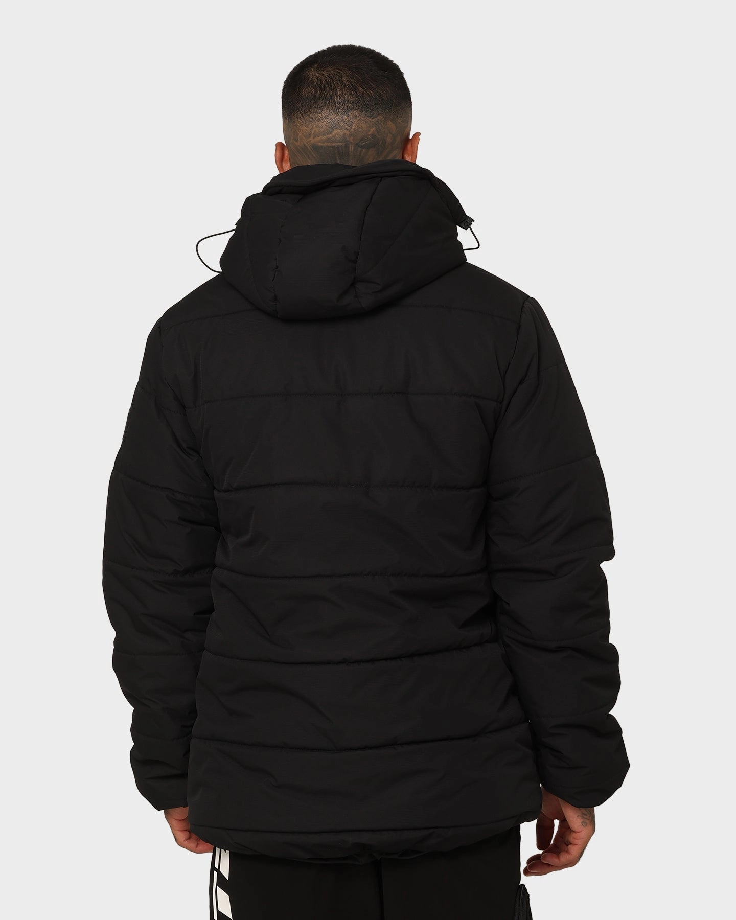Nautica Antigua Padded Jacket Black Gravity Defying Weight Clean Cut