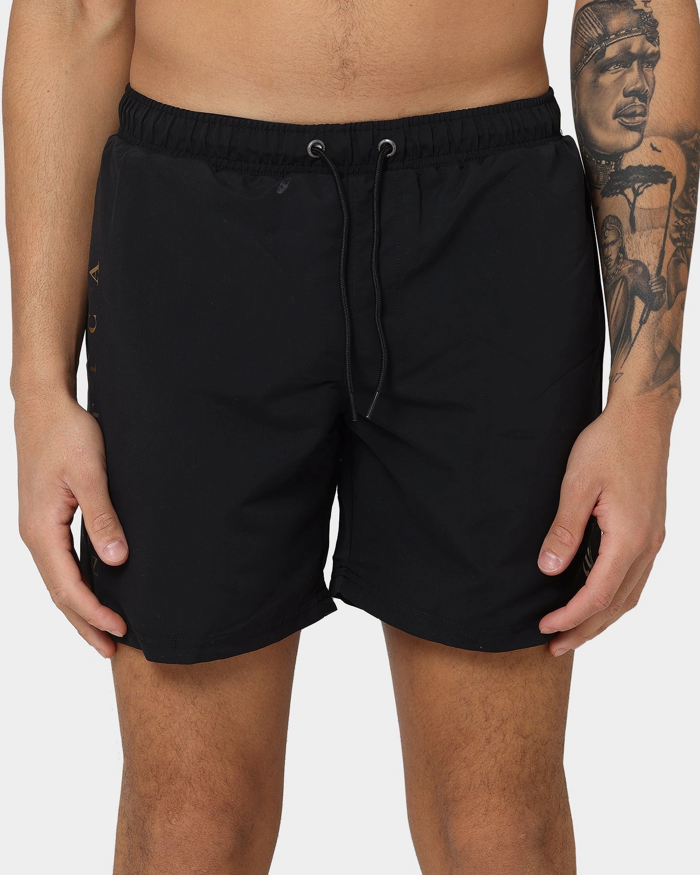 tumble dry Nautica Ashore Shorts Black/Gold