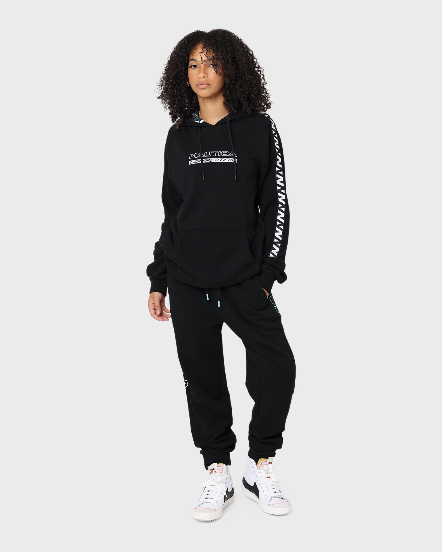 Nautica Wrymouth Hoodie 011 Black Custom