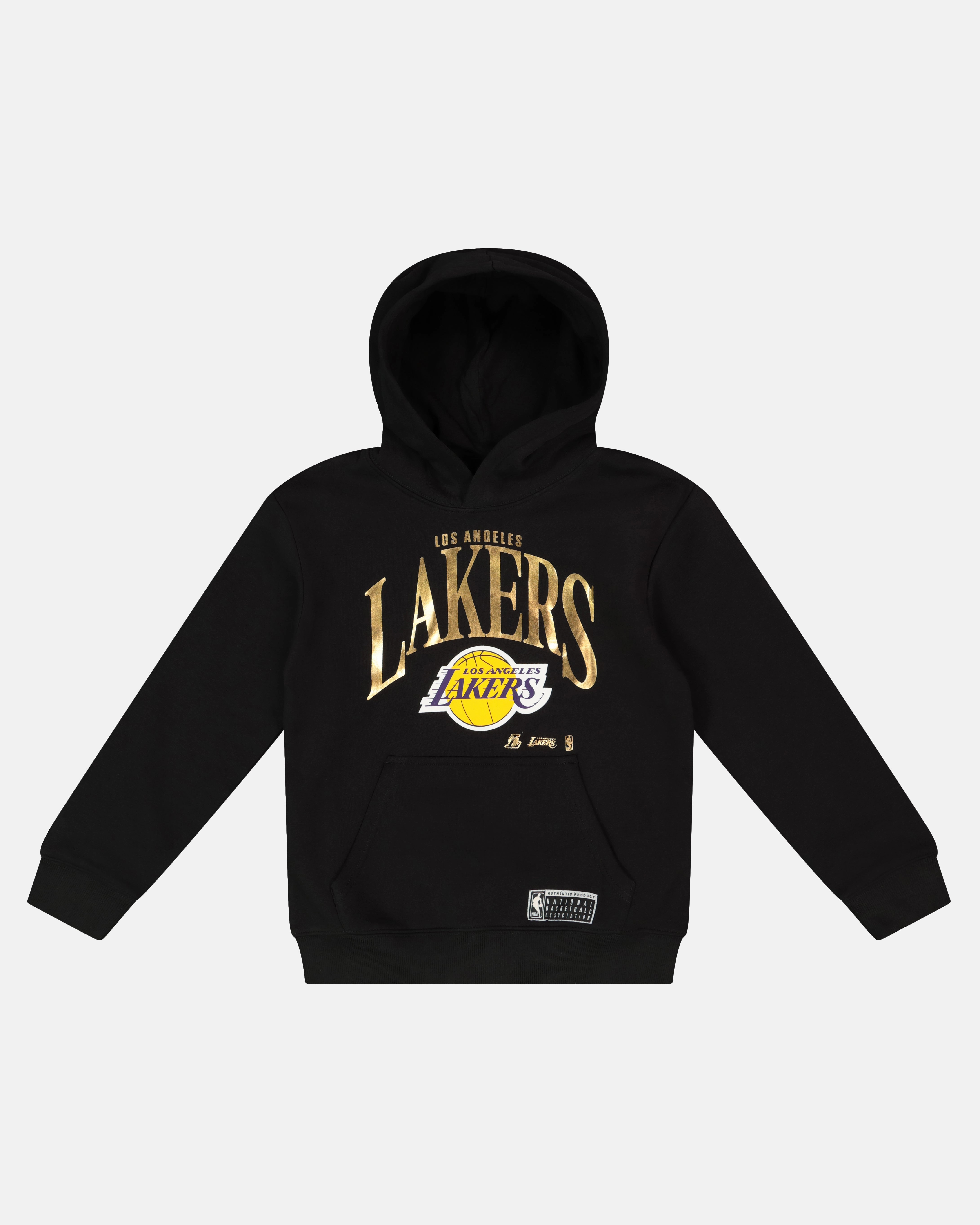 City Ready NBA Kids' Los Angeles Lakers Clifton Fleece Hoodie Black