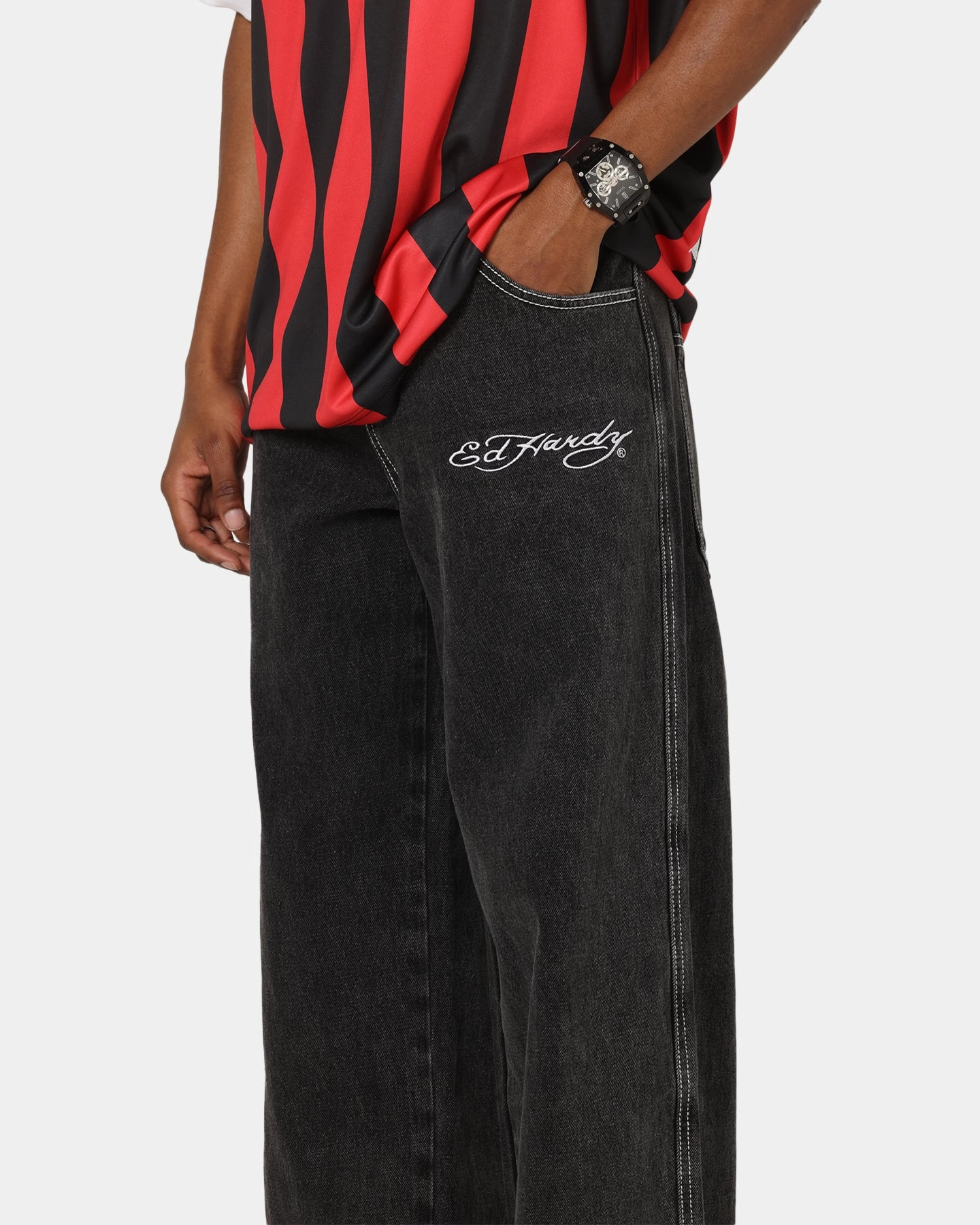 Ed Hardy Lucky Jeans Black Core Item Spring Mood Bold