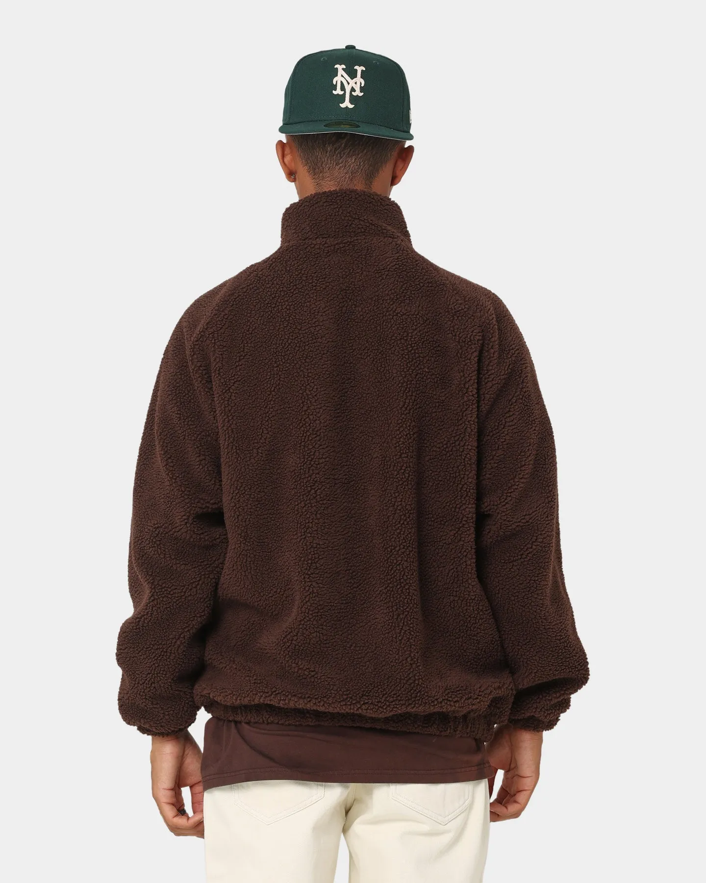 Prayer Utility Focus Carr?? Motion Fleece 3/4 zip Jacket Dark Brown