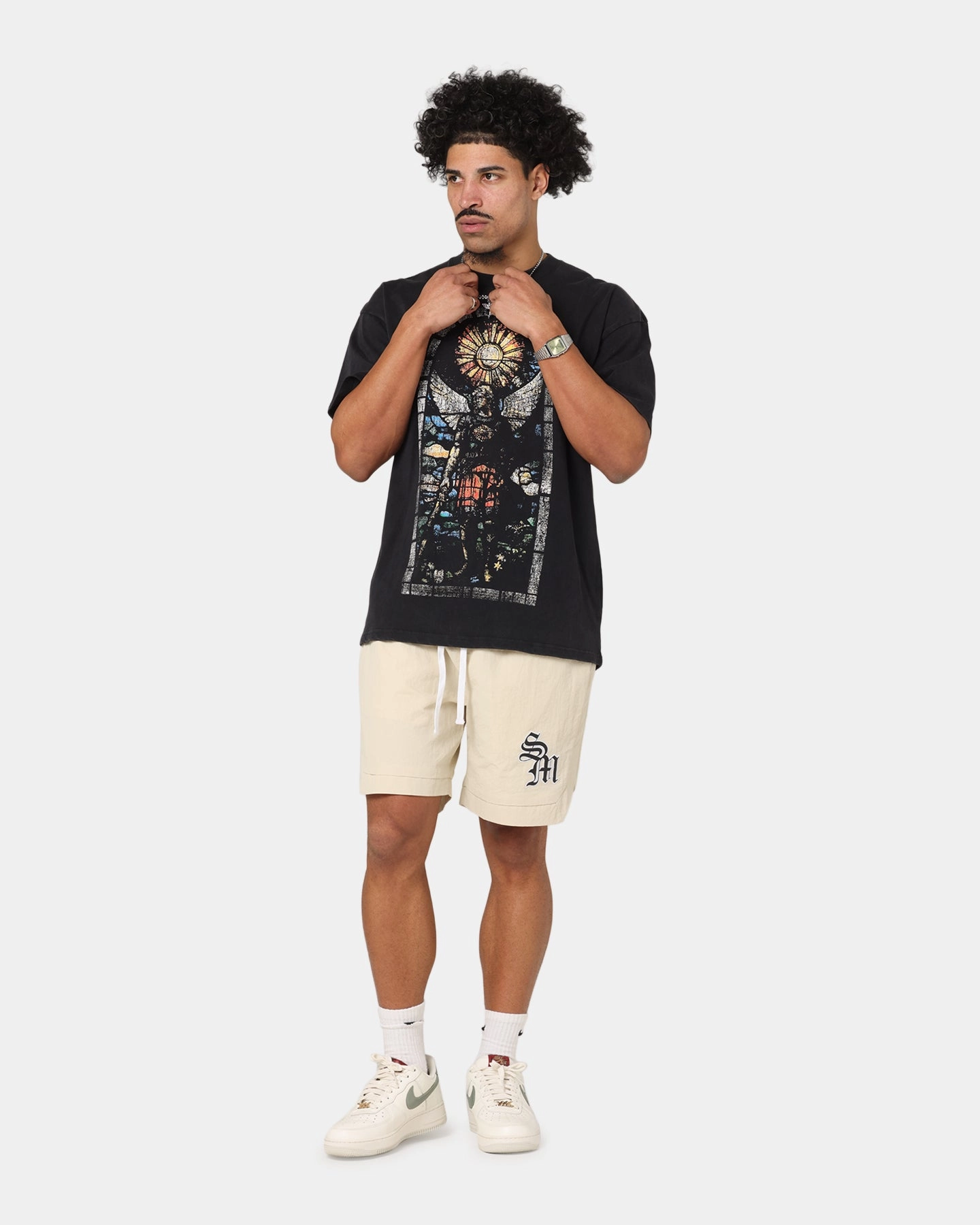 black friday Saint Morta Kingdomcome T-Shirt Vintage Black