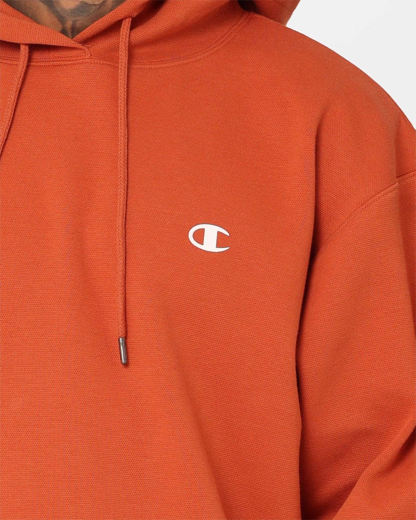 Zip-up Champion Rochester Base Hoodie Burnt Orange