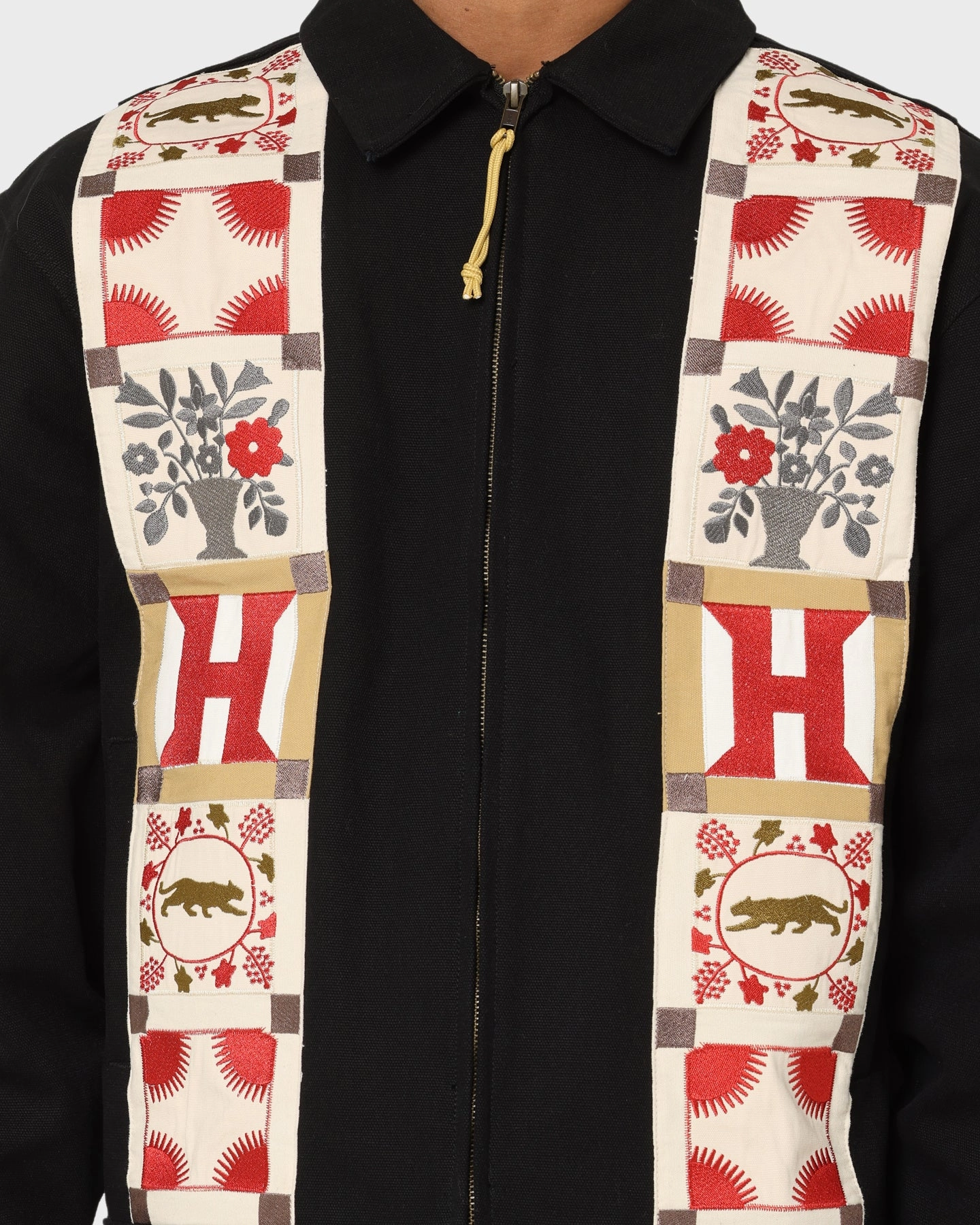 Honor The Gift Hawthorne Jacket Black Organizer Double Stitched Seams