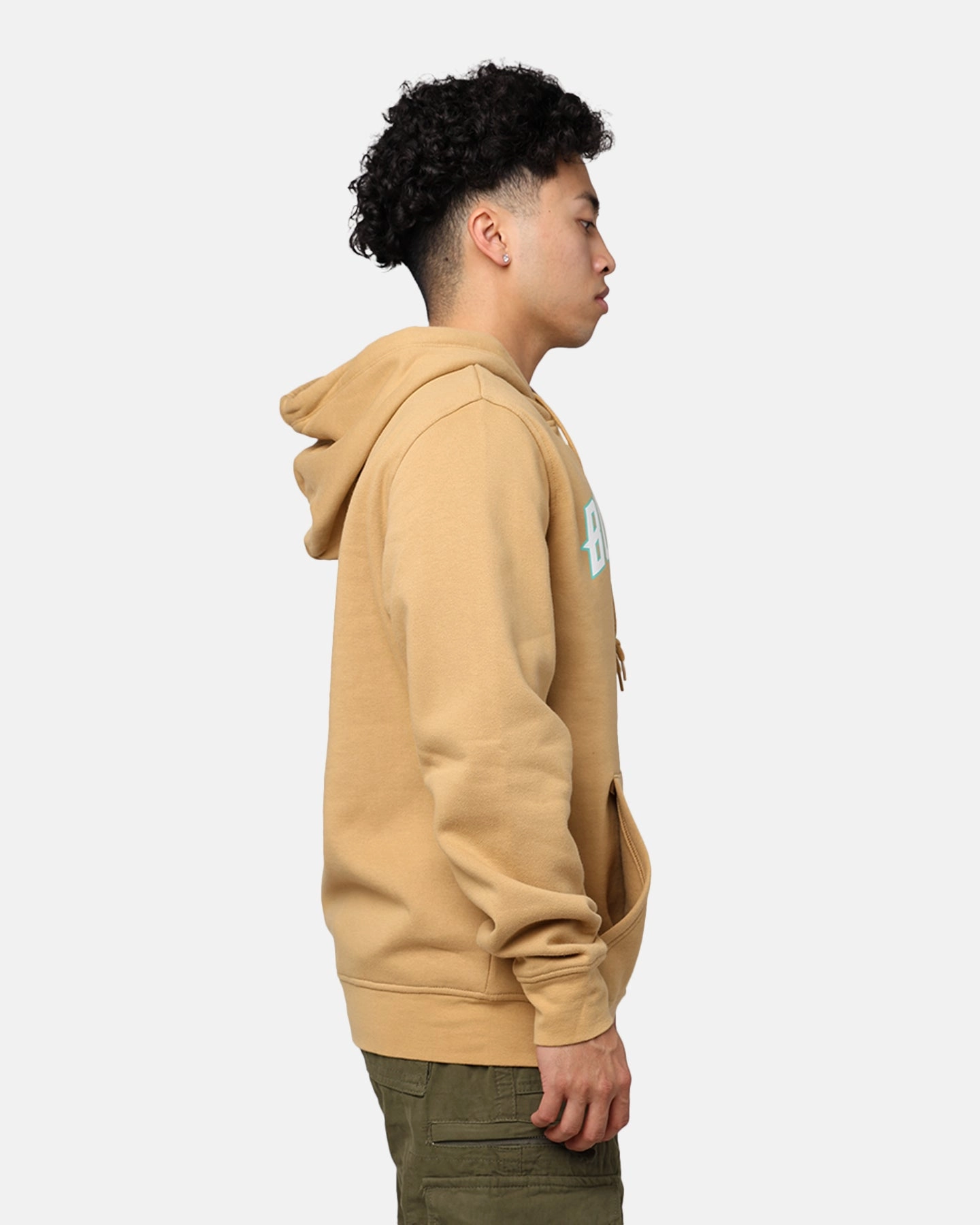 Elastic New Era Charlotte Hornets NBA 2023 Hoodie Medium Beige