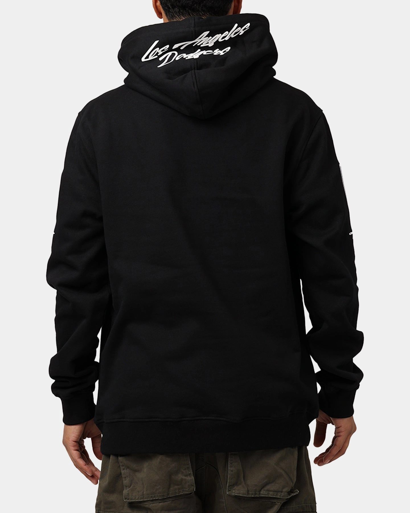 Outdoor Ready Cold Weather Wear Pro Standard Los Angeles Dodgers Fast Lane Hoodie Black