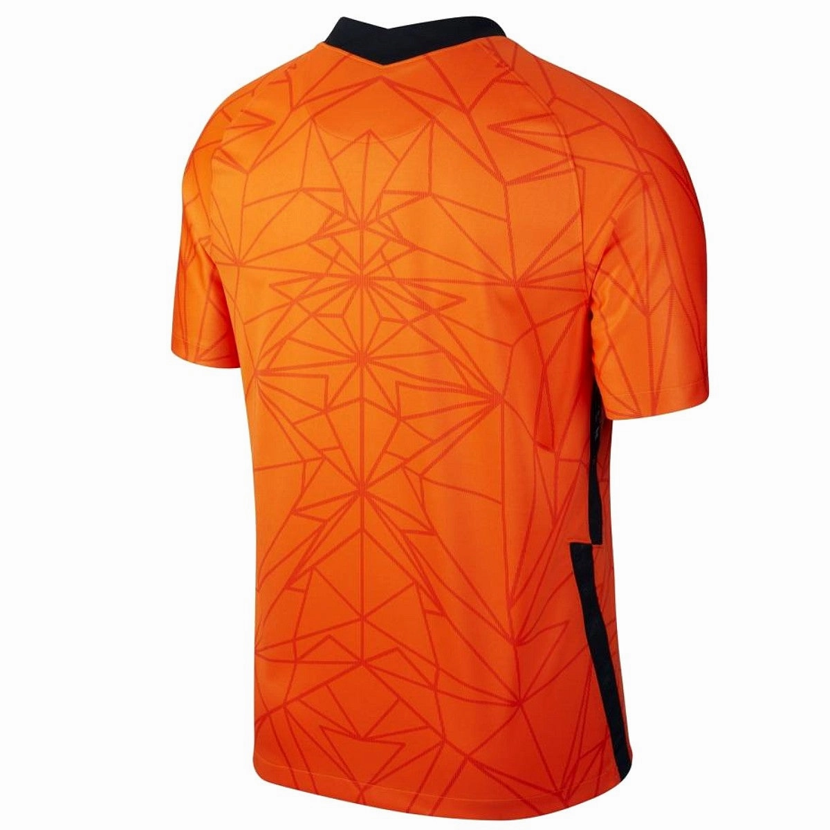 zipper pull venue Minimal Bounce Design Netherlands national team Home soccer jersey 2021/22 - Nike