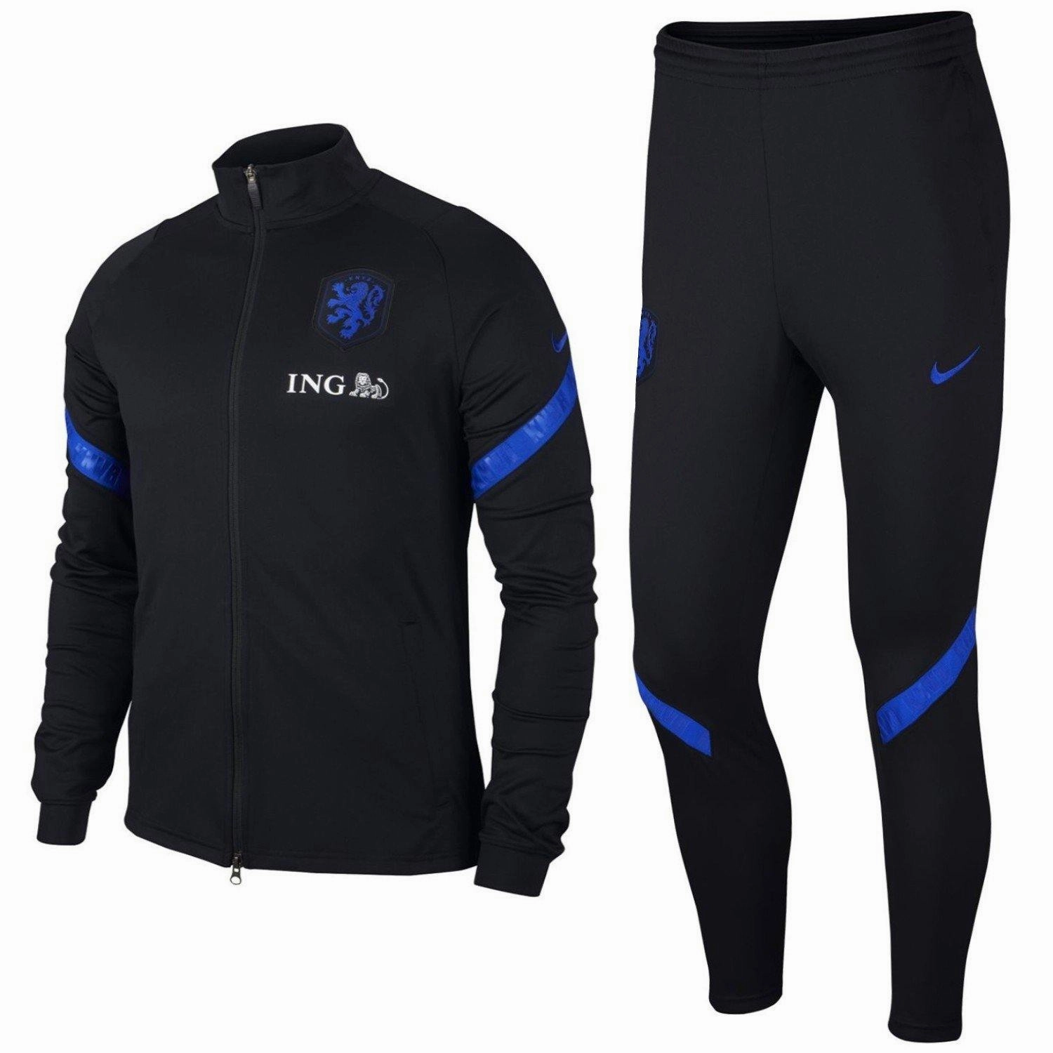 Netherlands training presentation Soccer tracksuit 2020/21 - Nike Biomechanical Fit Analysis Moisture Wicking Technology