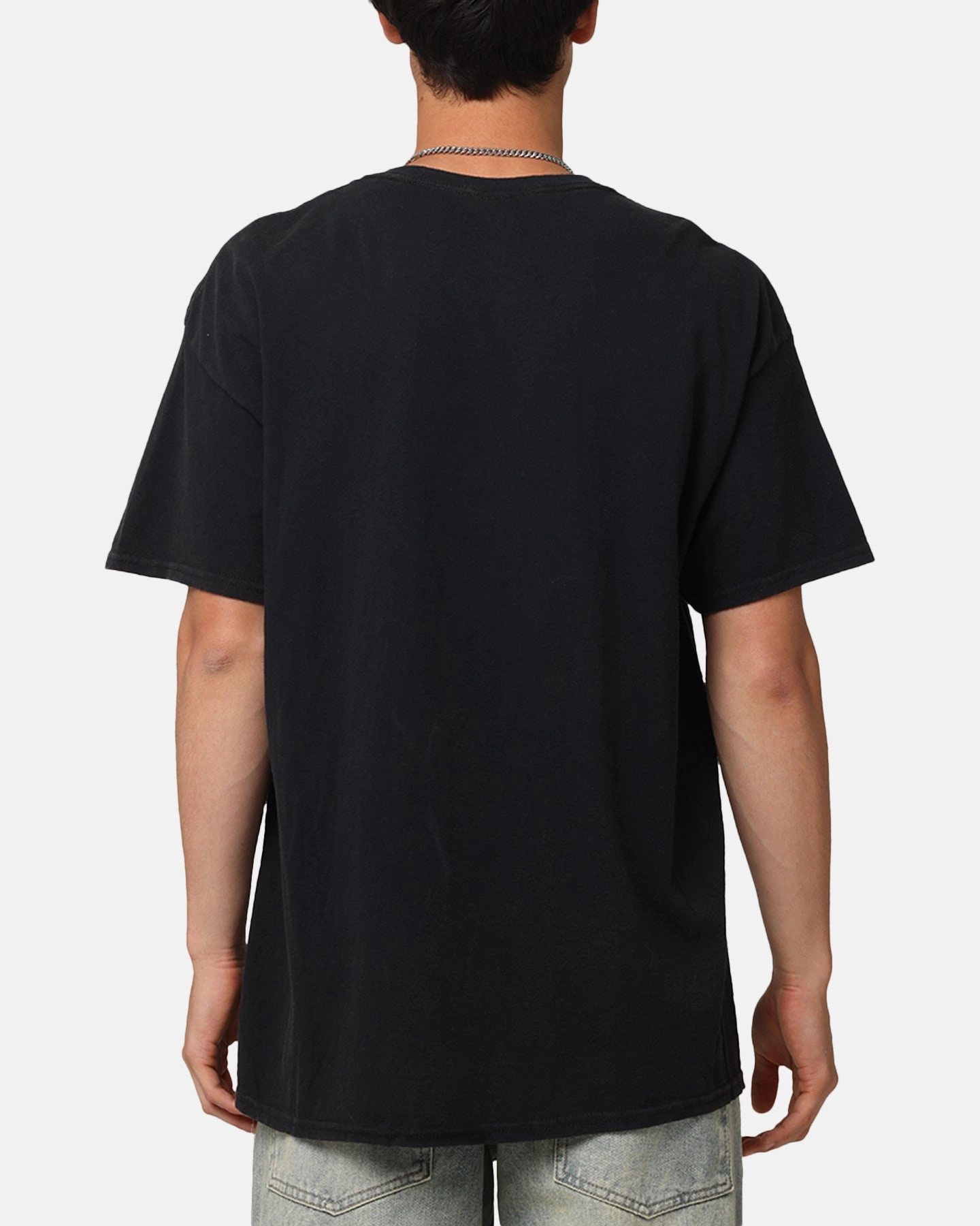 Goat Crew X Yu-Gi-Oh! Slifer Vintage T-Shirt Black Wash Comfy Layer Wear Outdoor Leisure Look