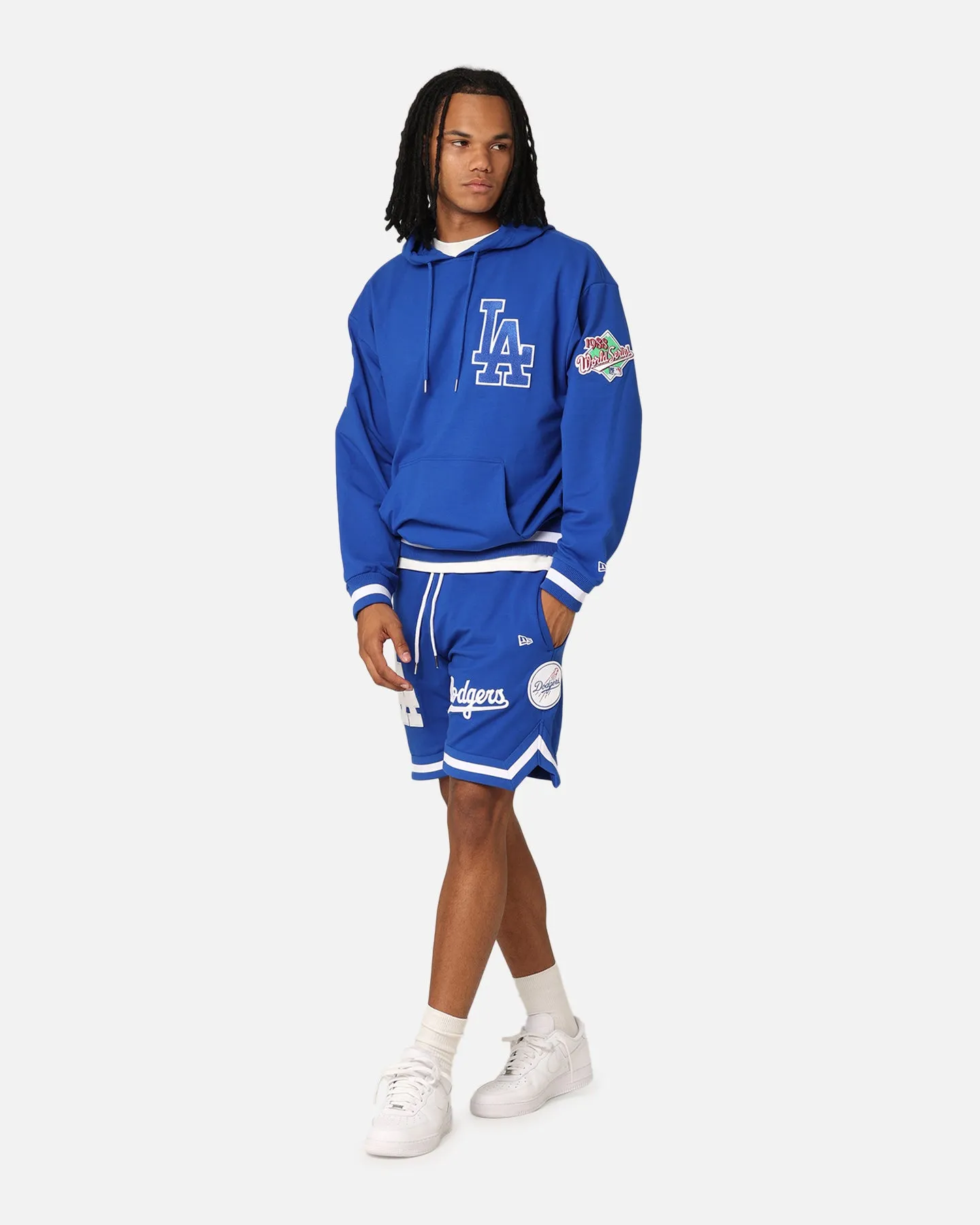 New Era Los Angeles Dodgers Hoodie Bright Royal Condition Tights