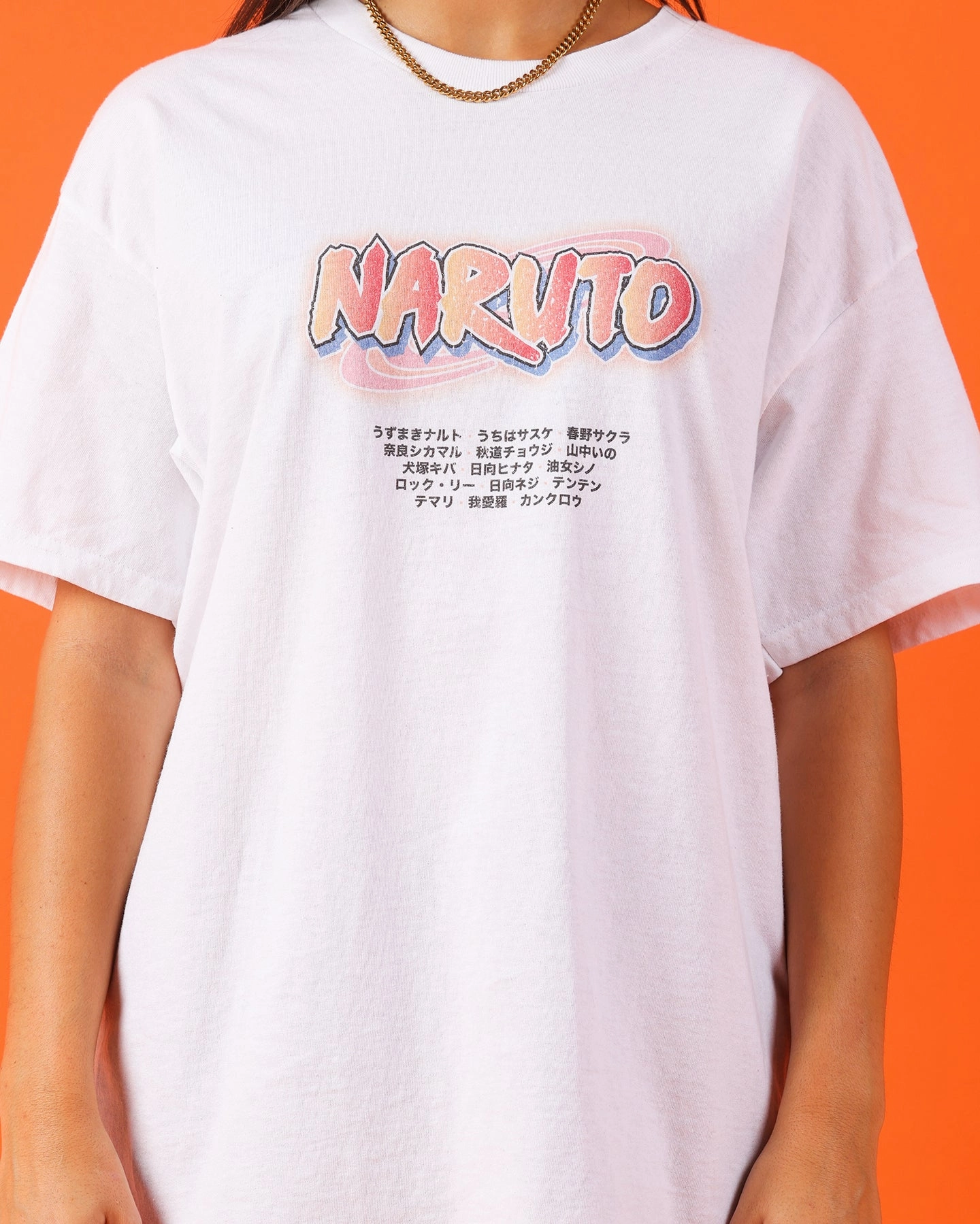Goat Crew X Naruto Shinobi T-Shirt White Classic Smart