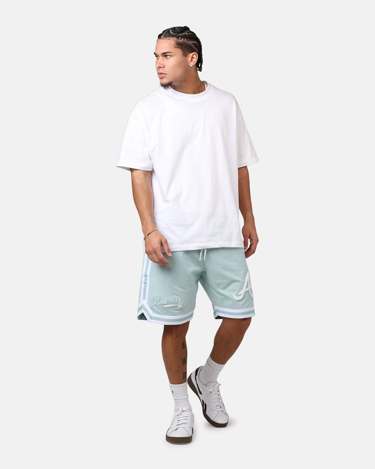 New Era Atlanta Braves 'Logo Select Mint' Shorts Mint/White Valentine's gift