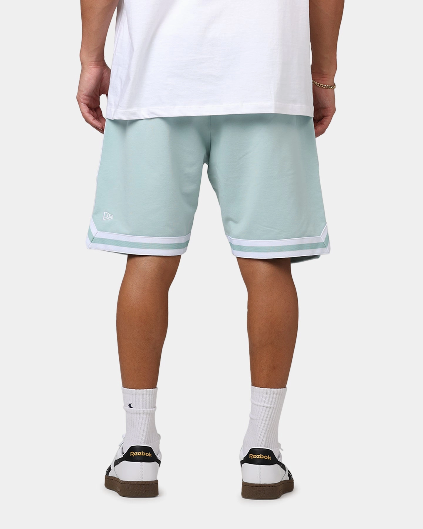 New Era Atlanta Braves 'Logo Select Mint' Shorts Mint/White Tagless Labeling Breathable mesh