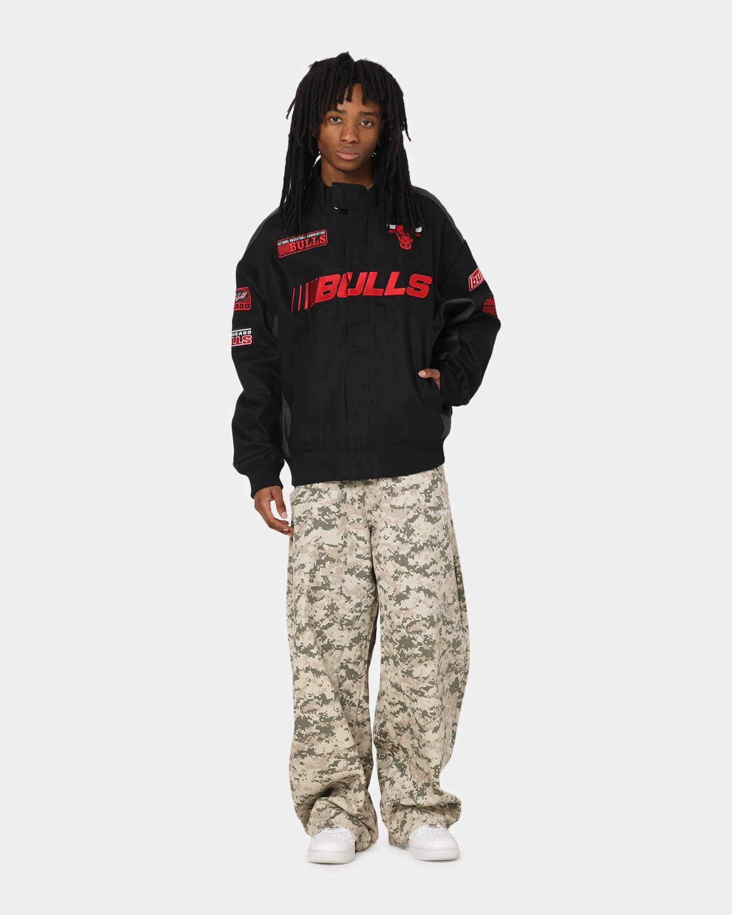 New Era Chicago Bulls NBA Motorsport Jacket Black Warning Review