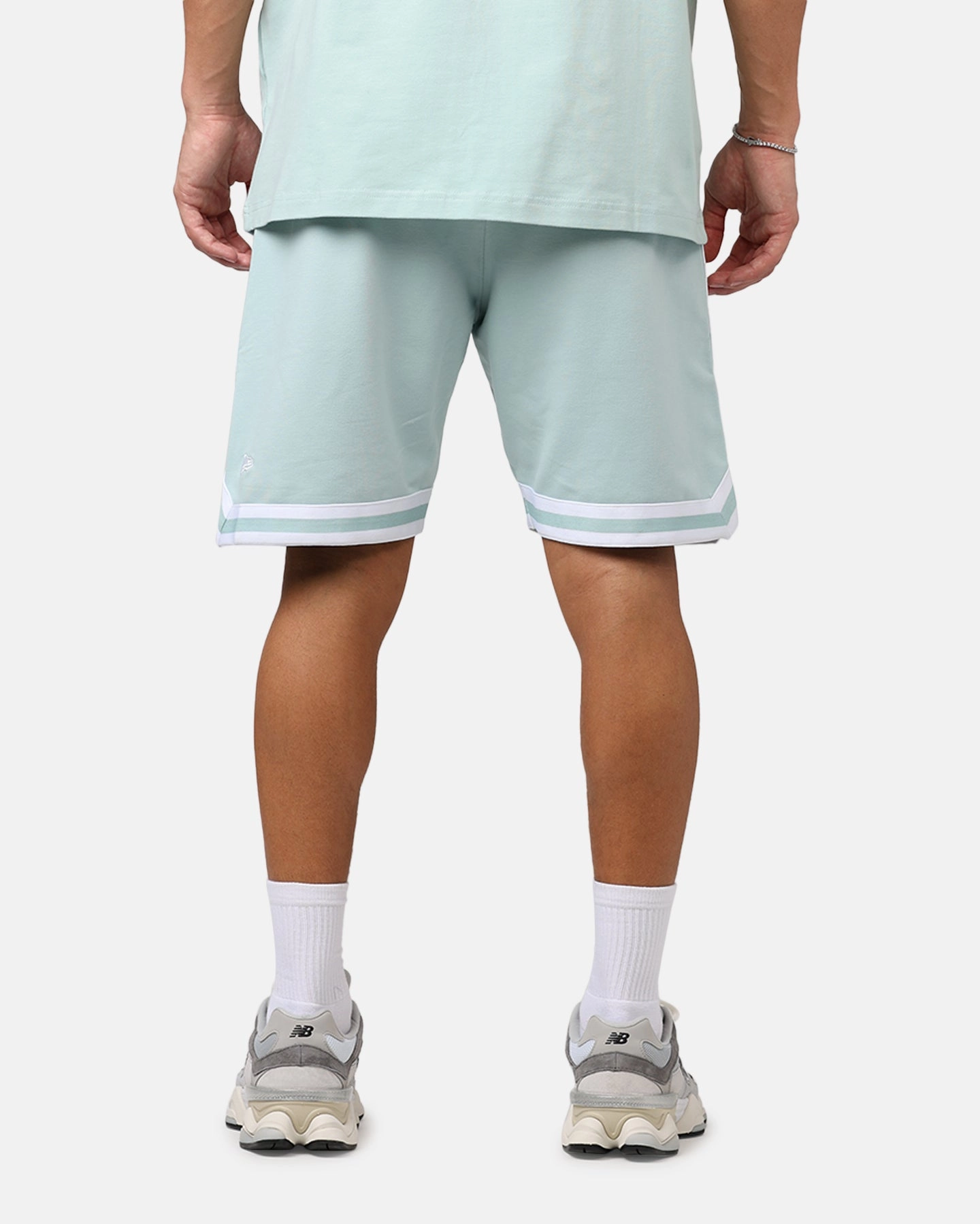 New Era Las Vegas Raiders 'Logo Select Mint' Shorts Mint/White Cross Ventilation Channels Beachwear