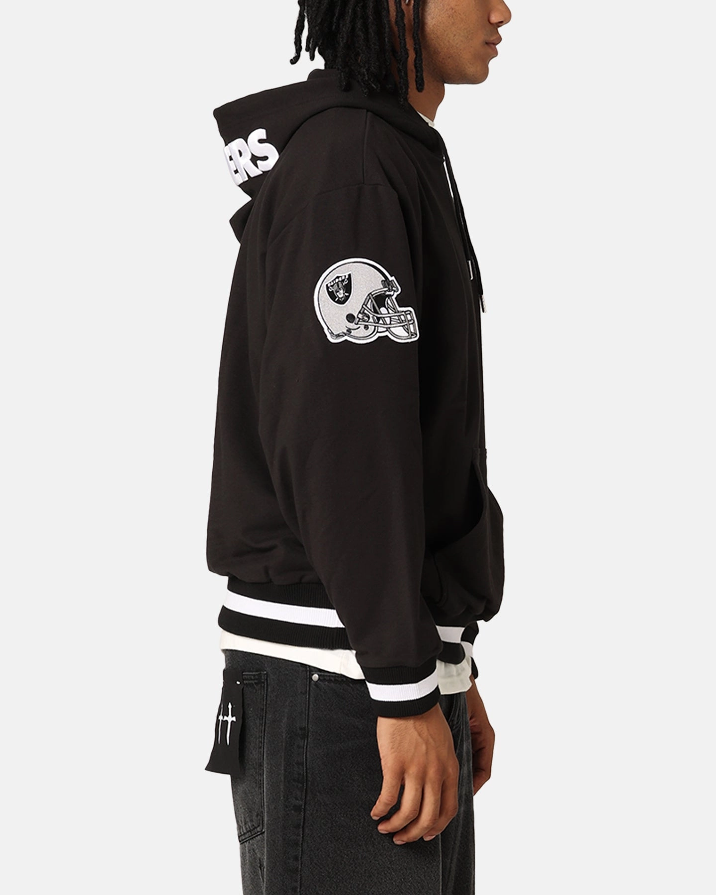 Classic Comfort License New Era Las Vegas Raiders Hoodie Black