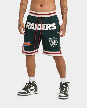 New Era Las Vegas Raiders Mesh Shorts Dark Green Pilates wear